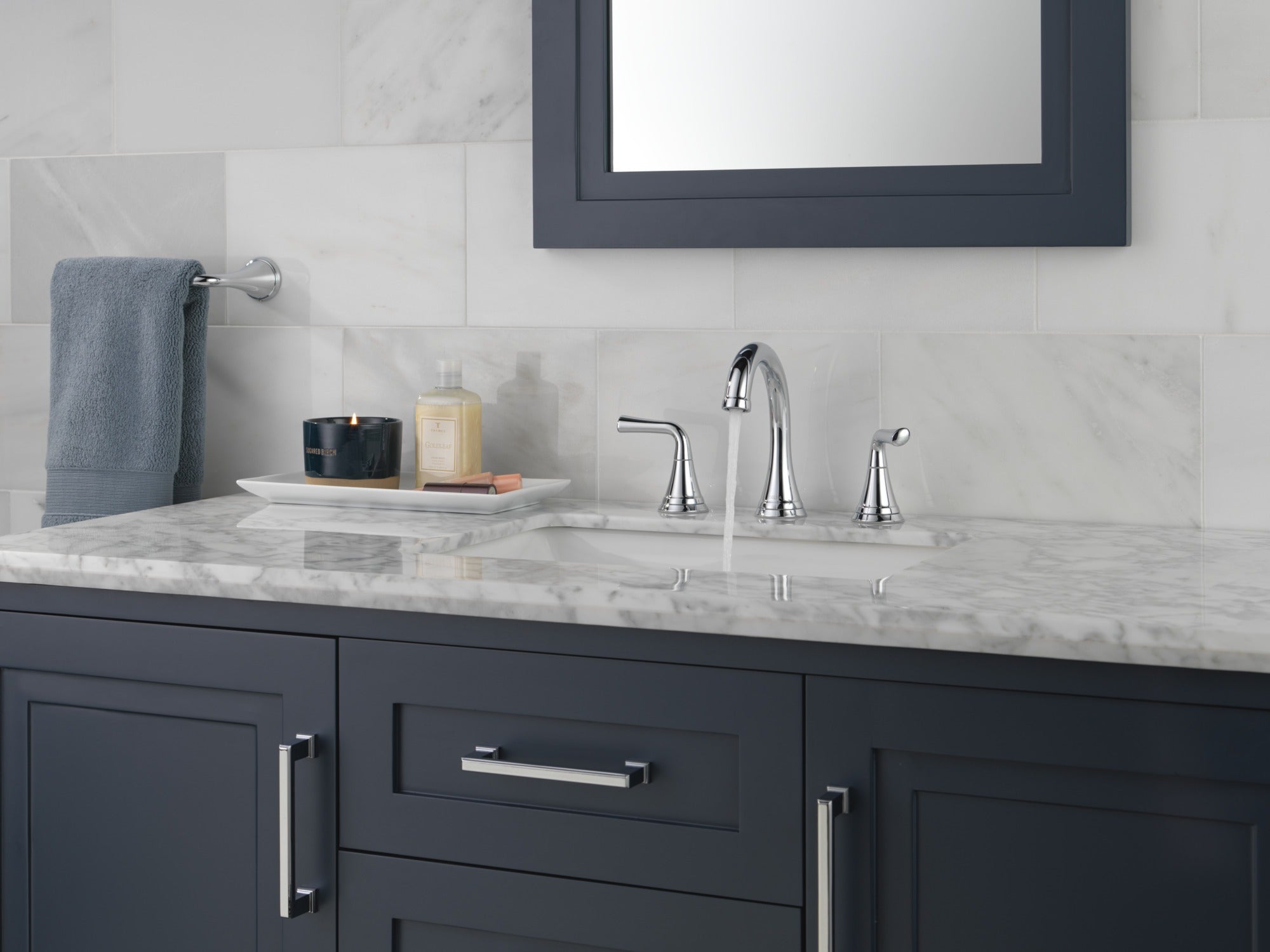 Delta Kayra® Two Handle Widespread Bathroom Faucet
