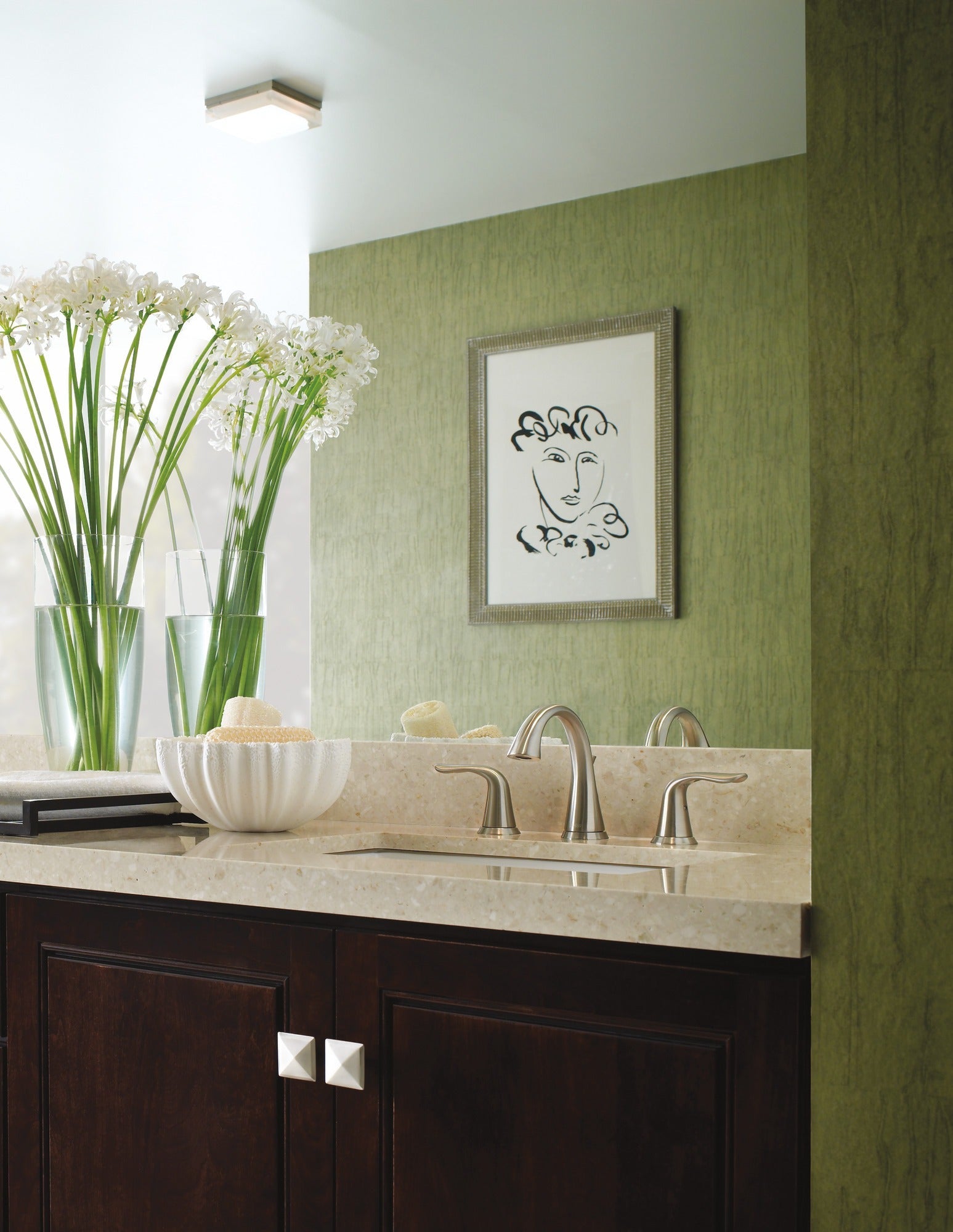 Delta Lahara® Two Handle Widespread Bathroom Faucet