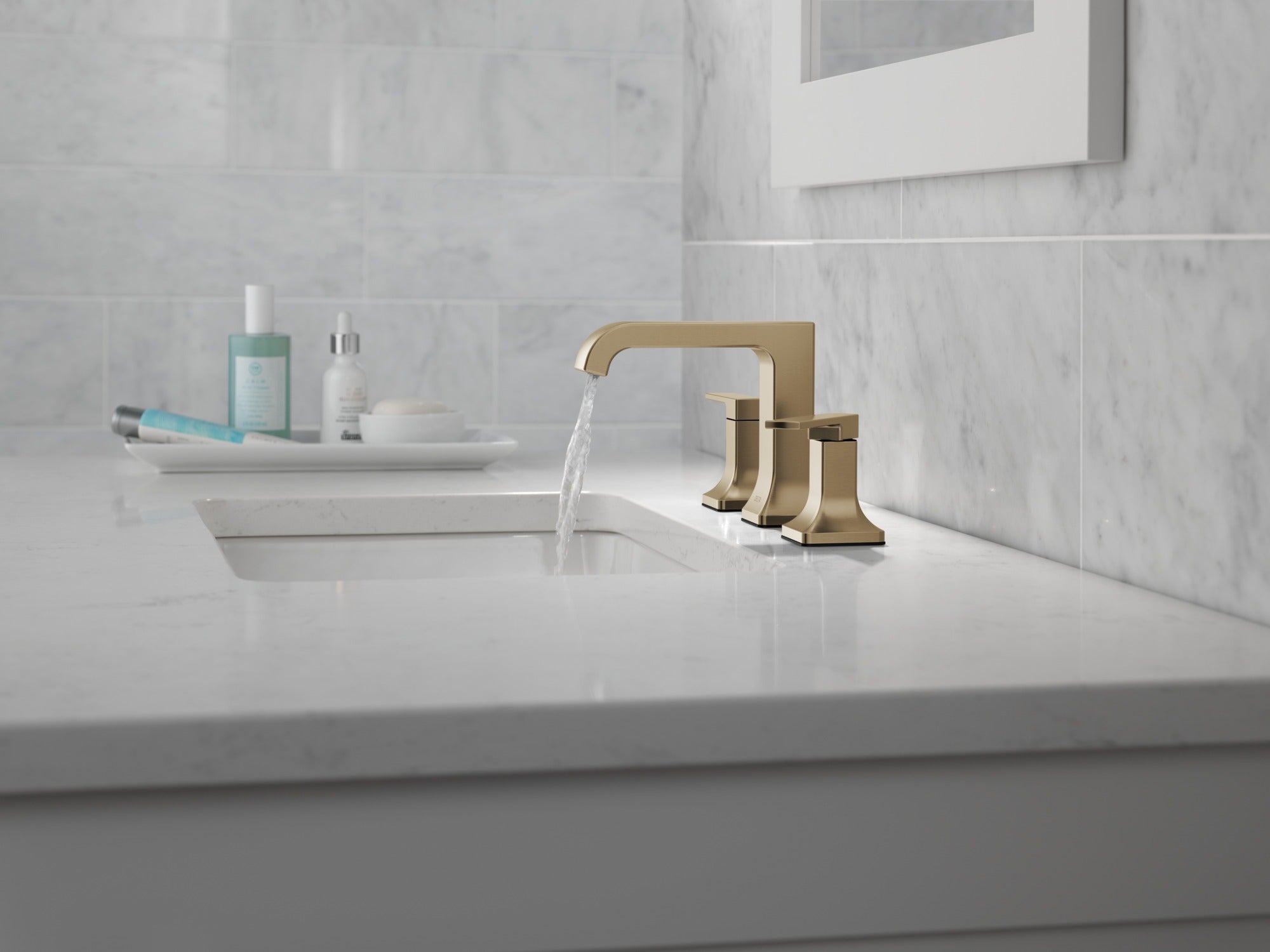 Delta Velum™ Two Handle Widespread Bathroom Faucet