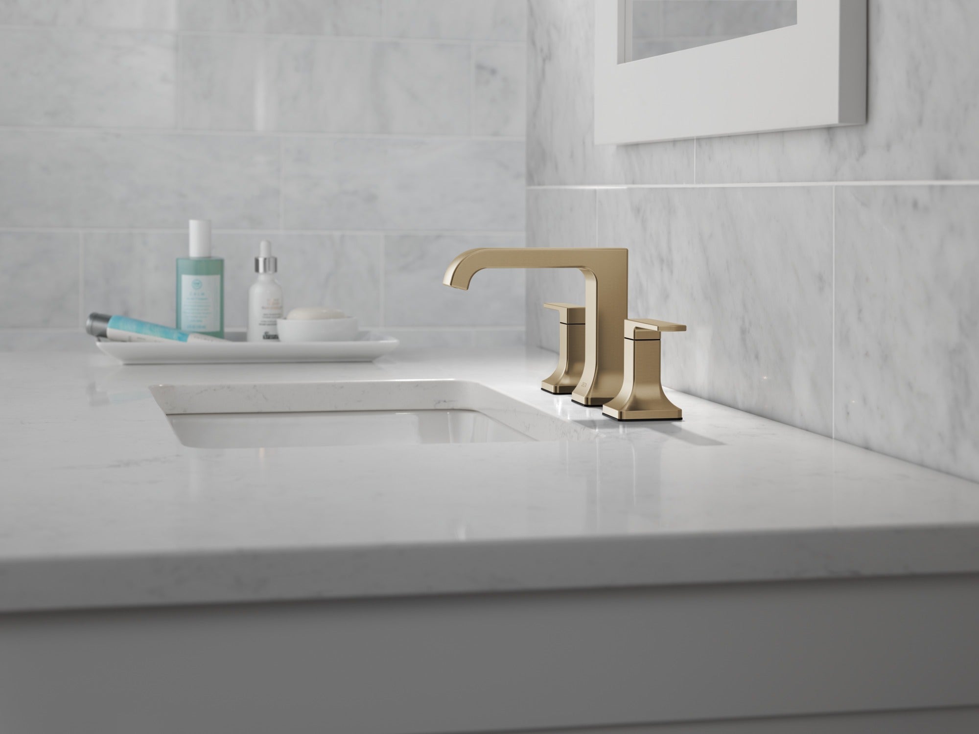 Delta Velum™ Two Handle Widespread Bathroom Faucet