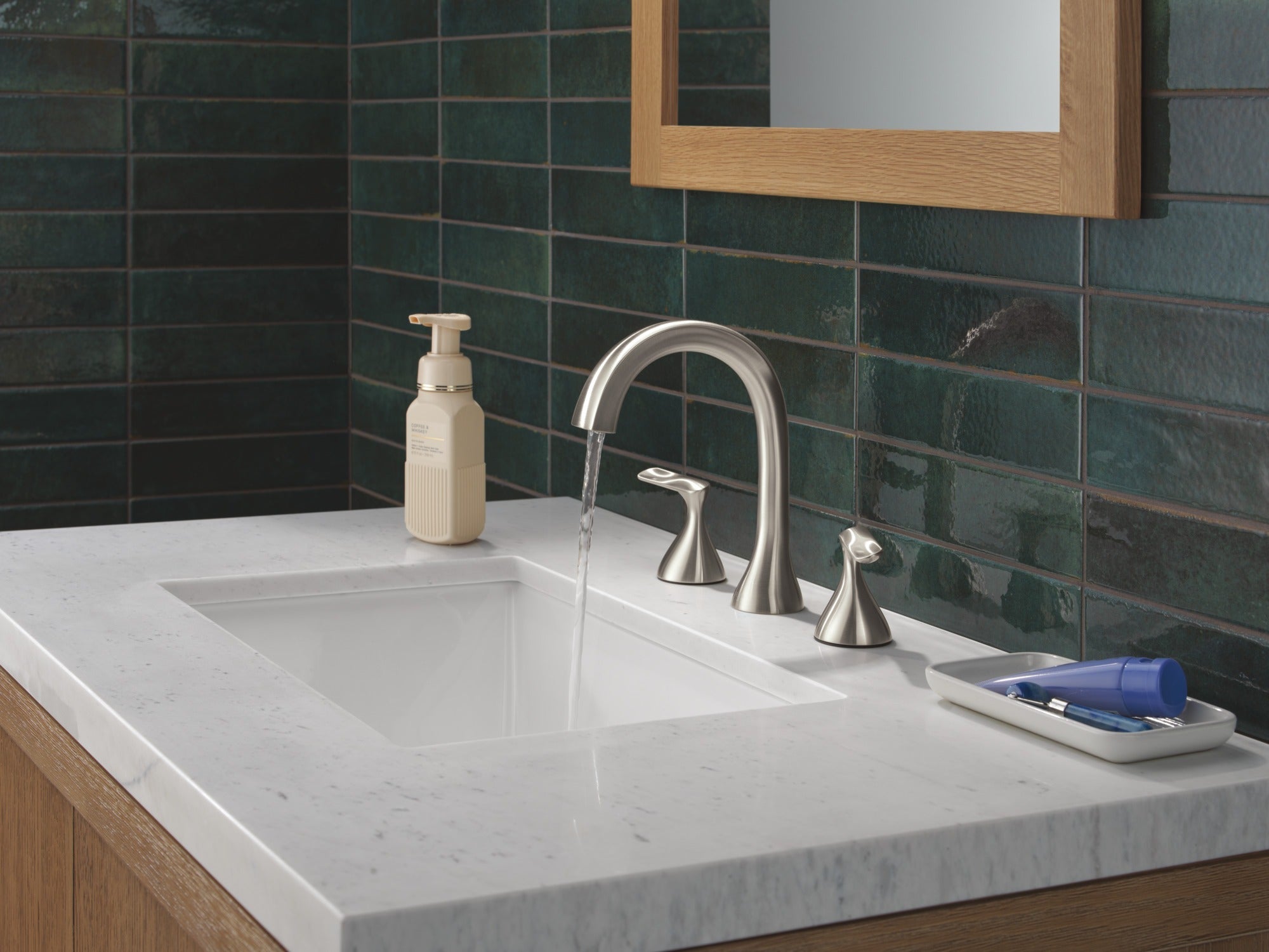 Delta Bonacci™ Two Handle Widespread Bathroom Faucet