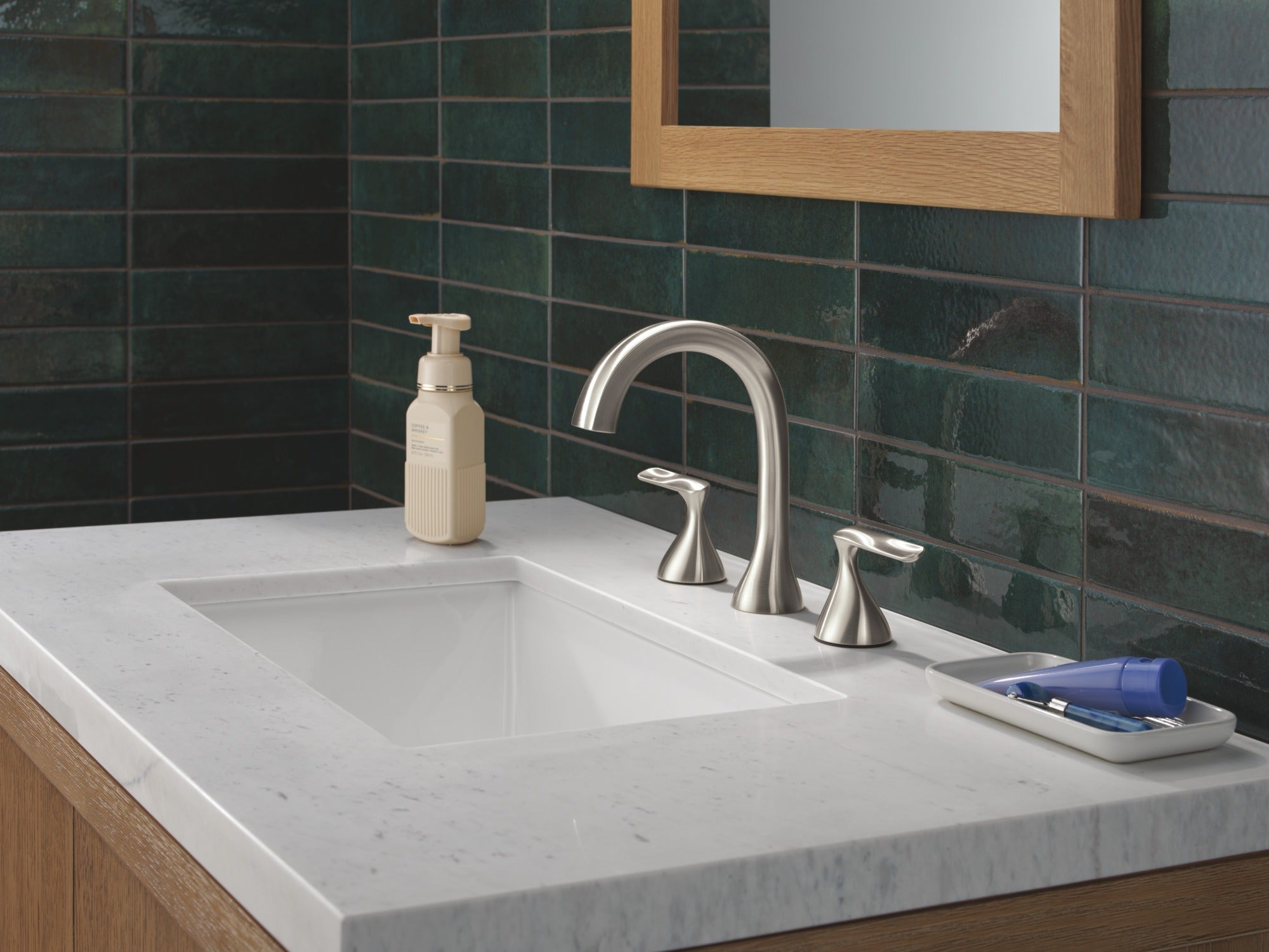 Delta Bonacci™ Two Handle Widespread Bathroom Faucet