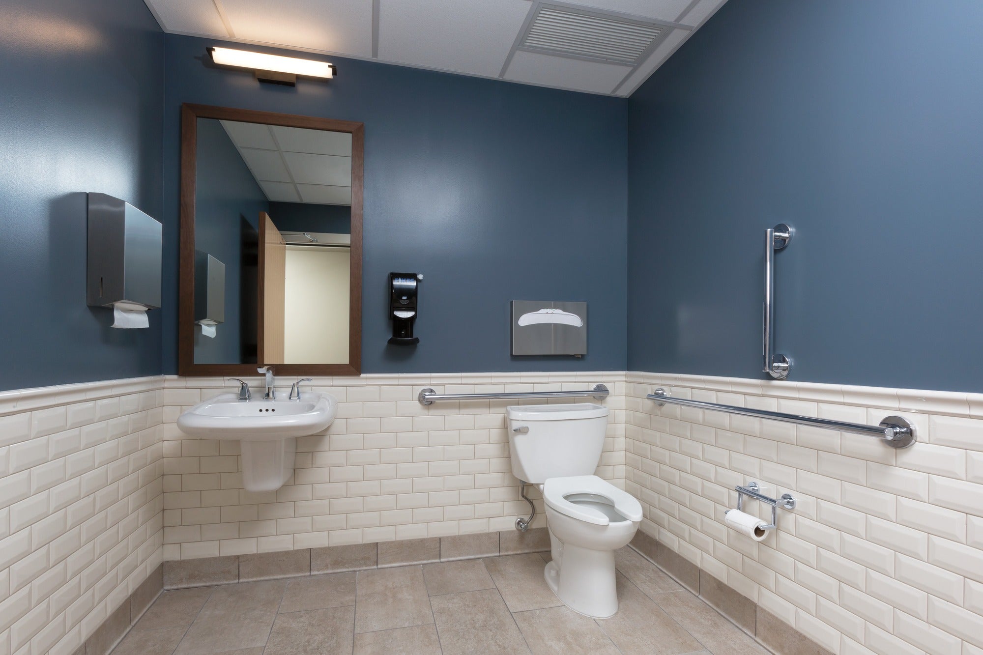 Delta Pivotal® 42" Angular Modern Decorative ADA Grab Bar