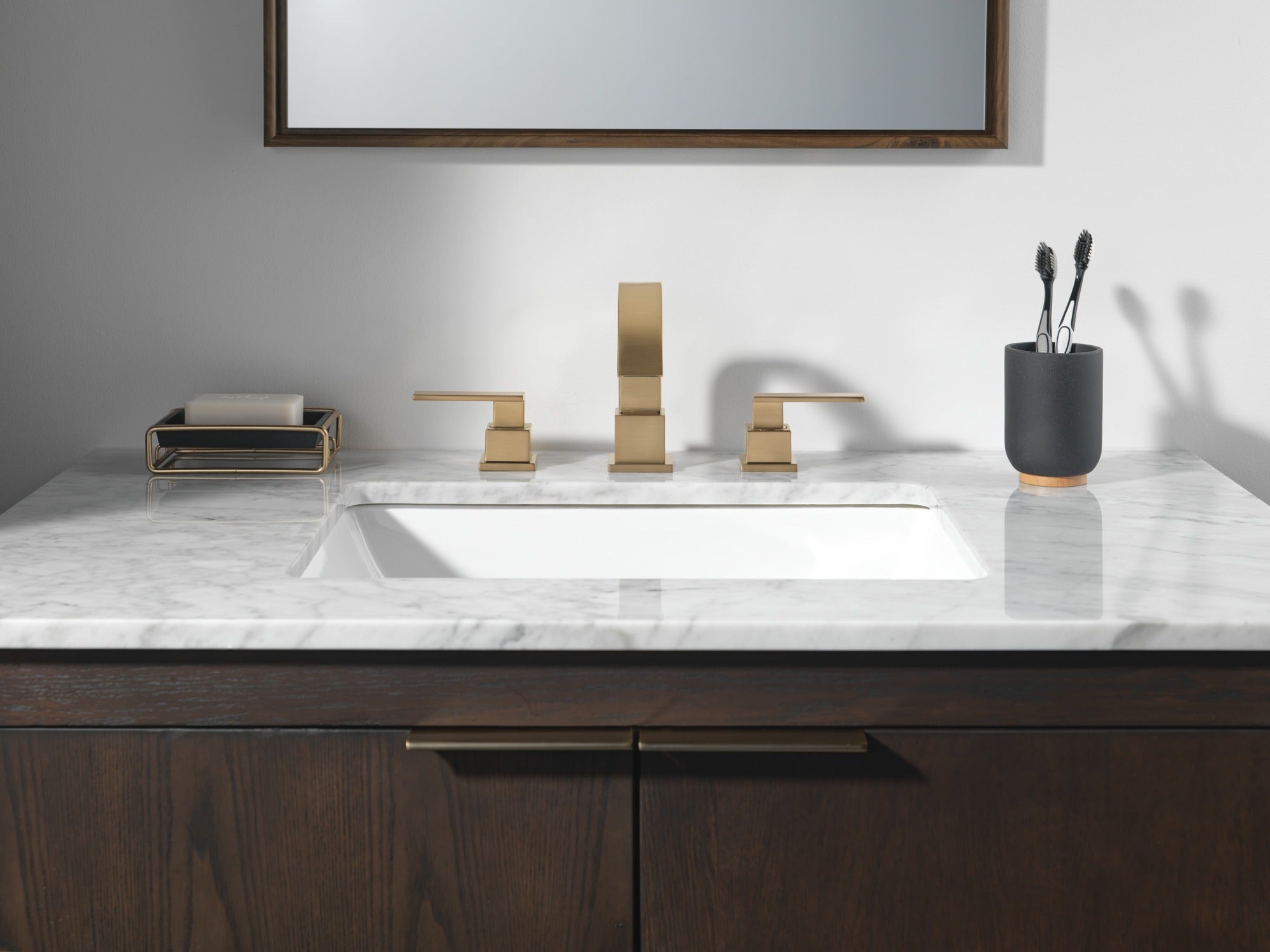 Delta Vero® Two Handle Widespread Bathroom Faucet