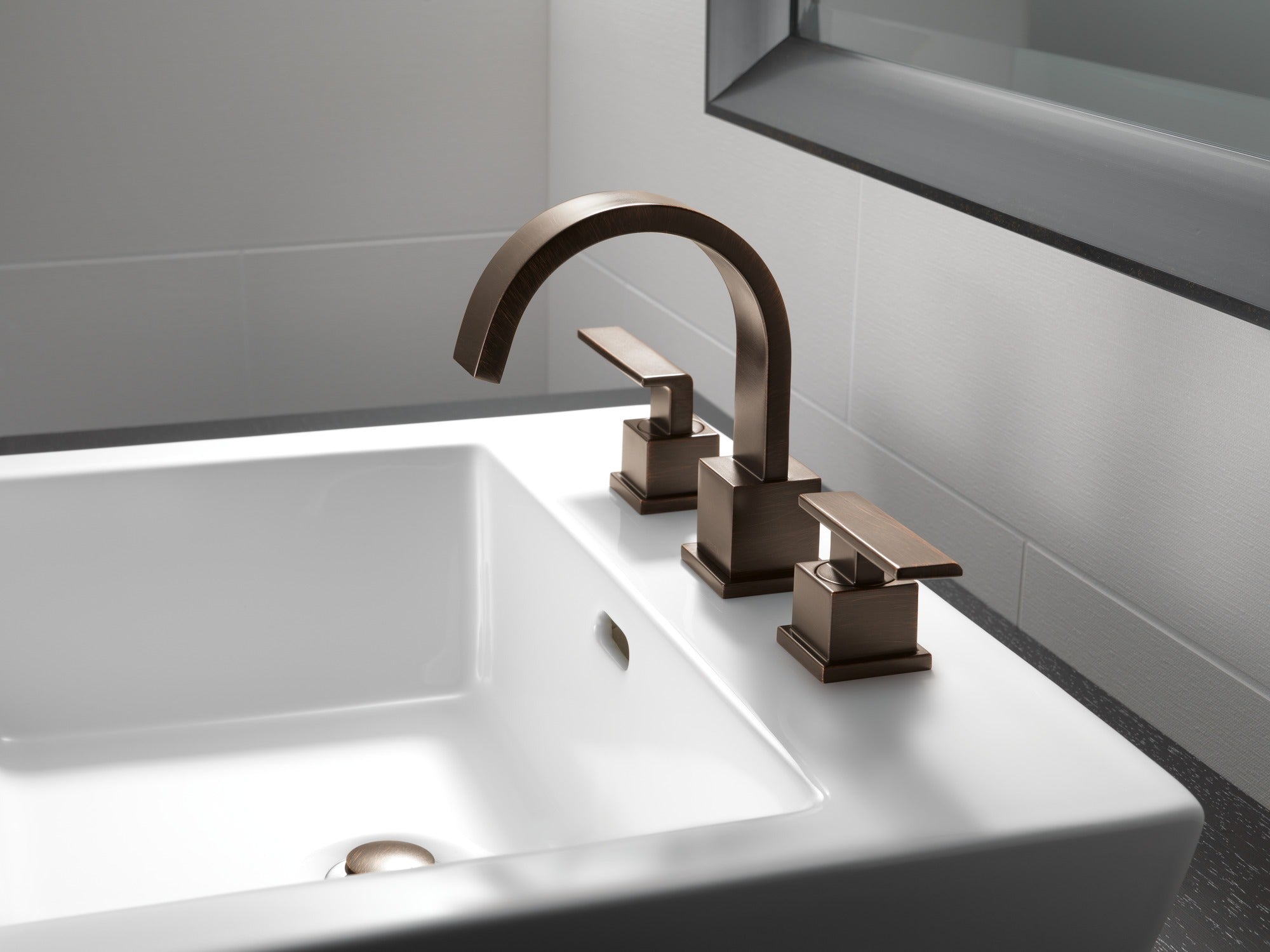 Delta Vero® Two Handle Widespread Bathroom Faucet