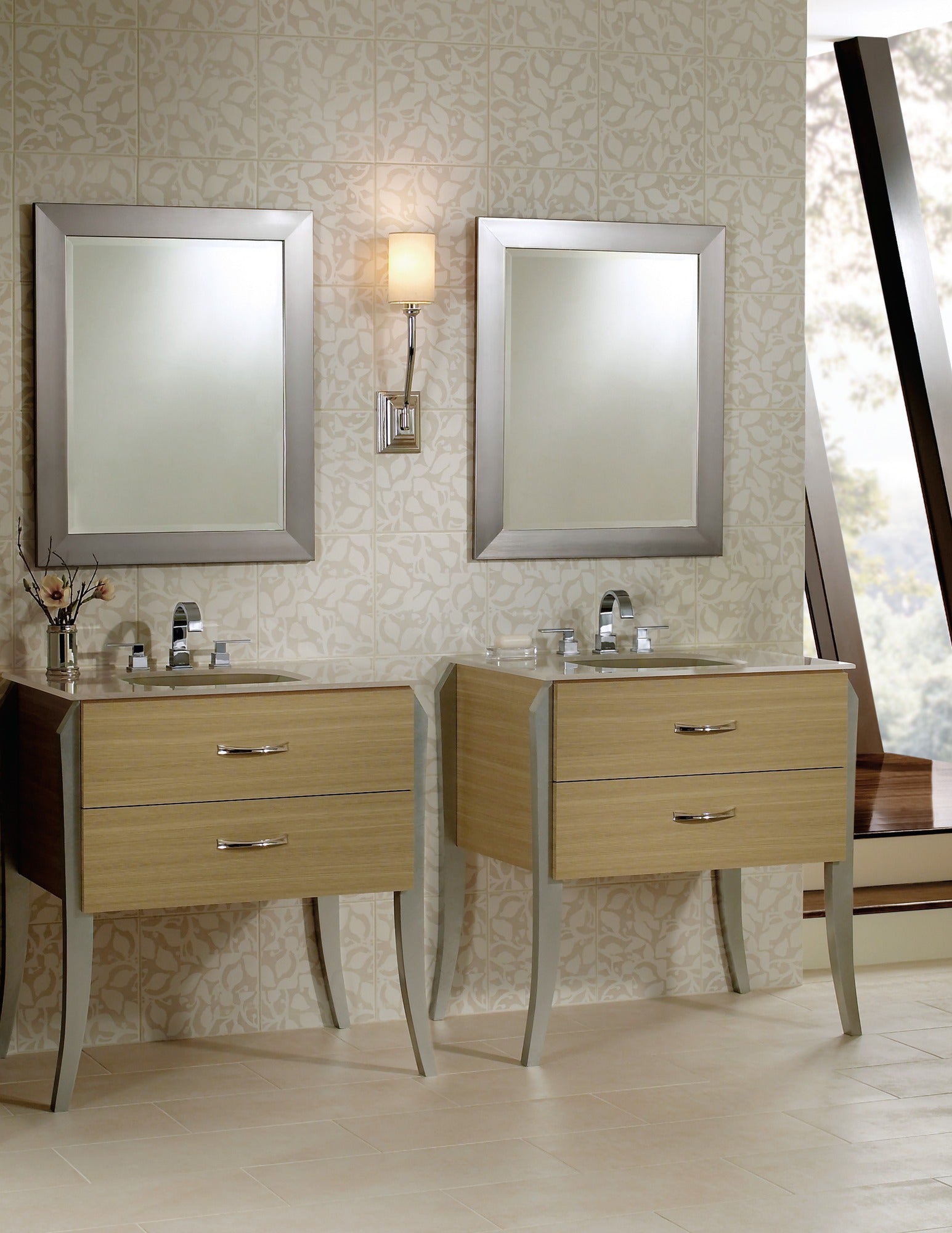 Delta Vero® Two Handle Widespread Bathroom Faucet