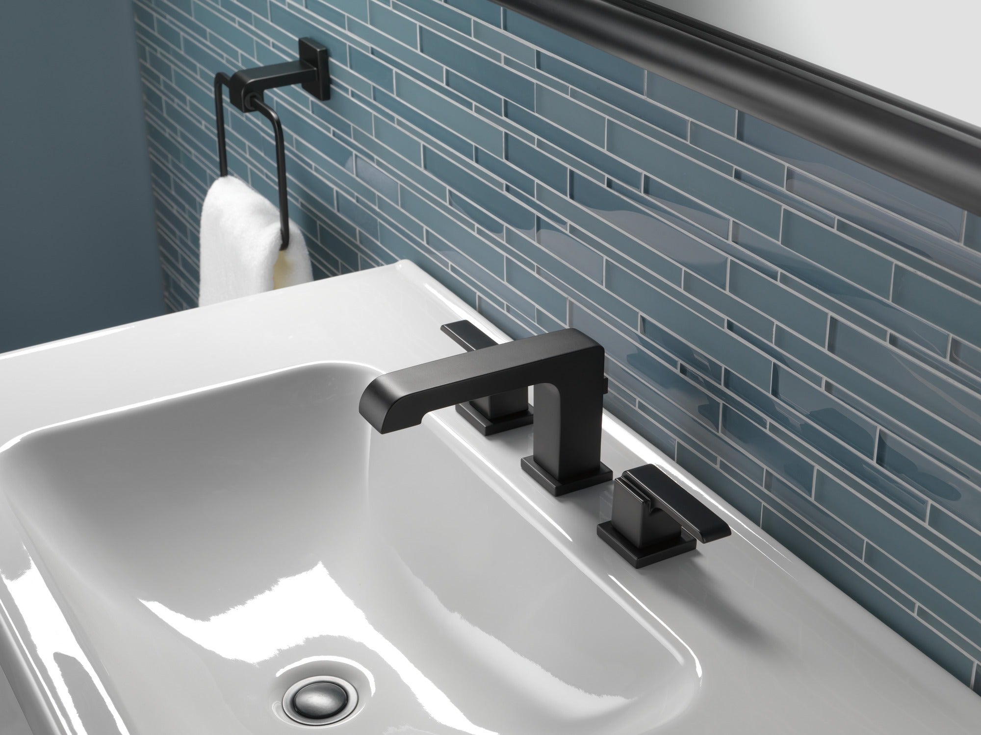 Delta Ara® Two Handle Widespread Bathroom Faucet