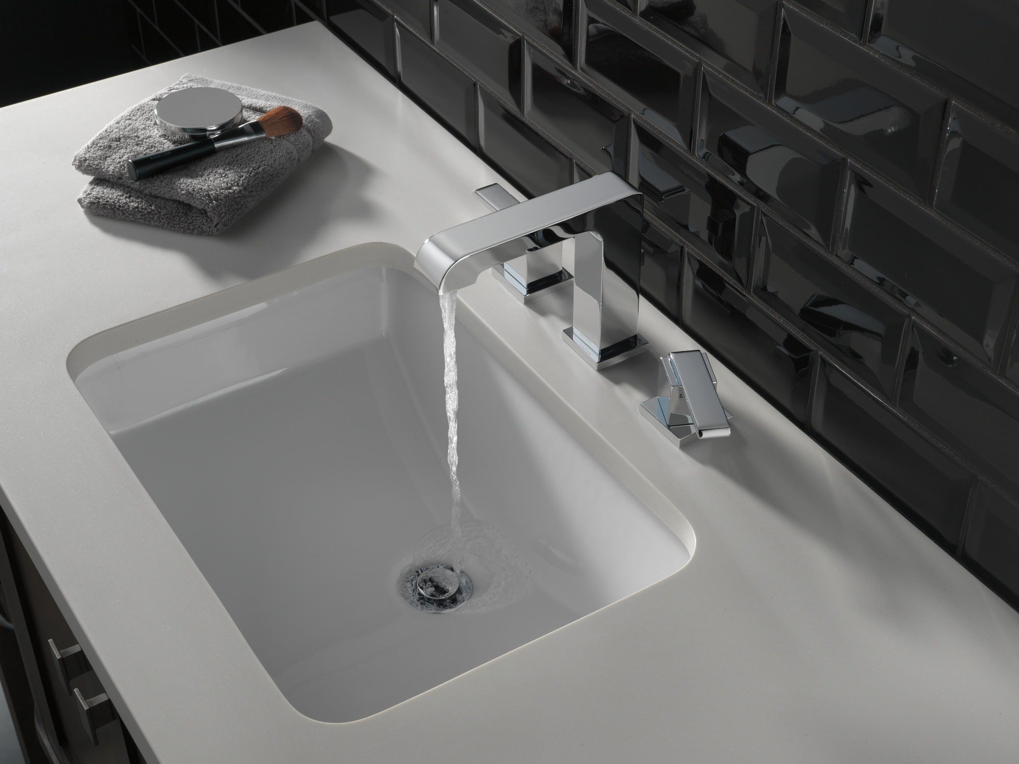 Delta Ara® Two Handle Widespread Bathroom Faucet