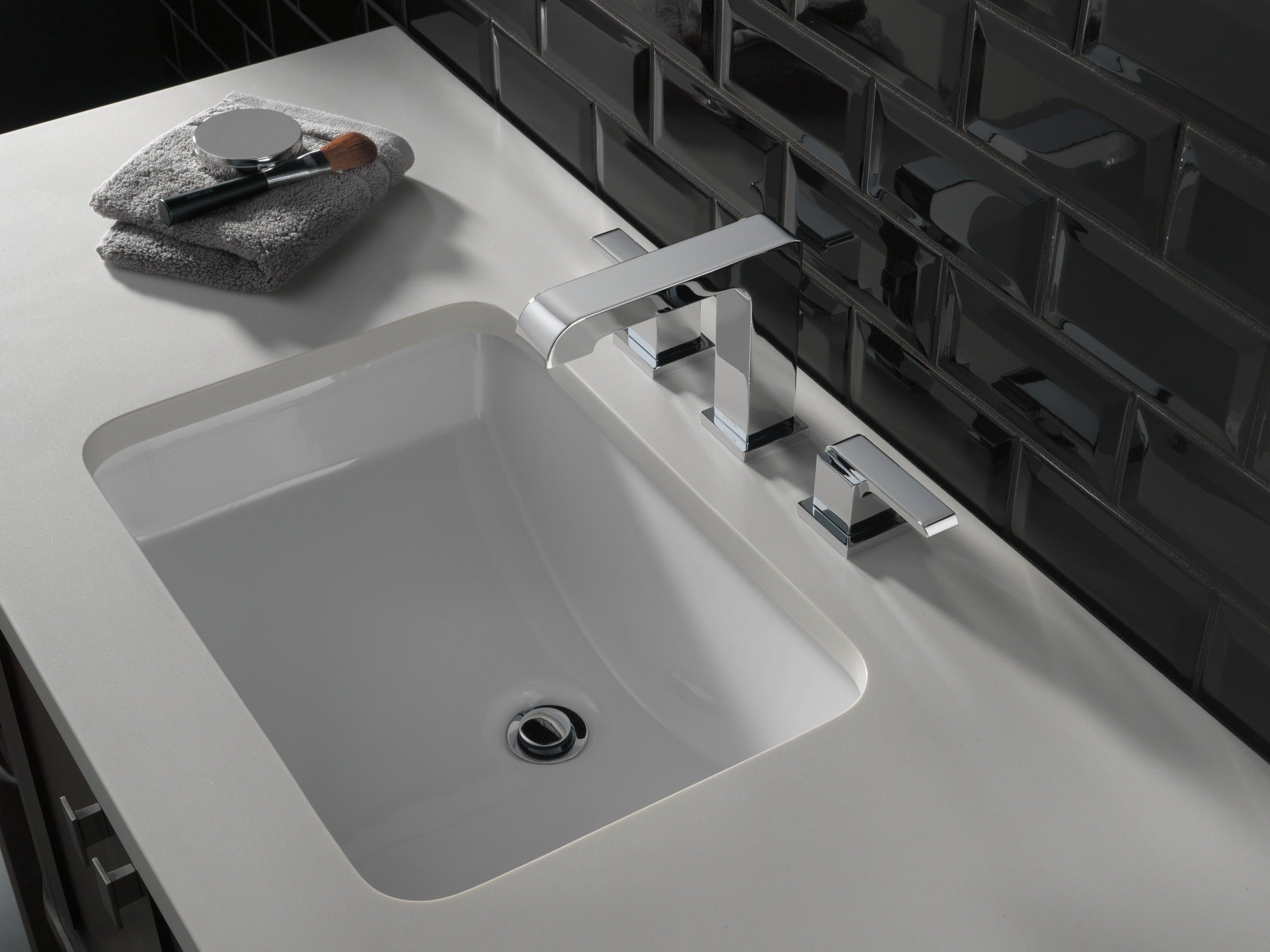 Delta Ara® Two Handle Widespread Bathroom Faucet