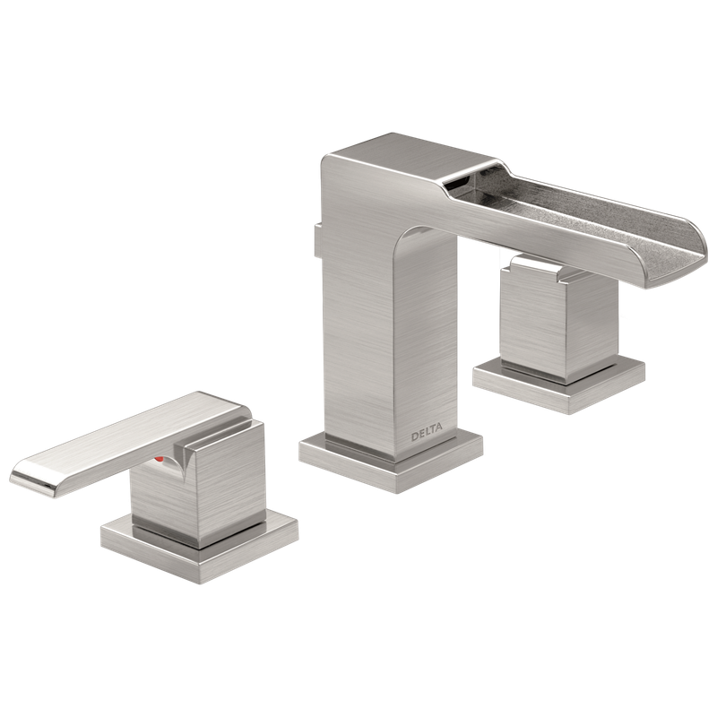 Delta Ara® Two Handle Widespread Channel Bathroom Faucet