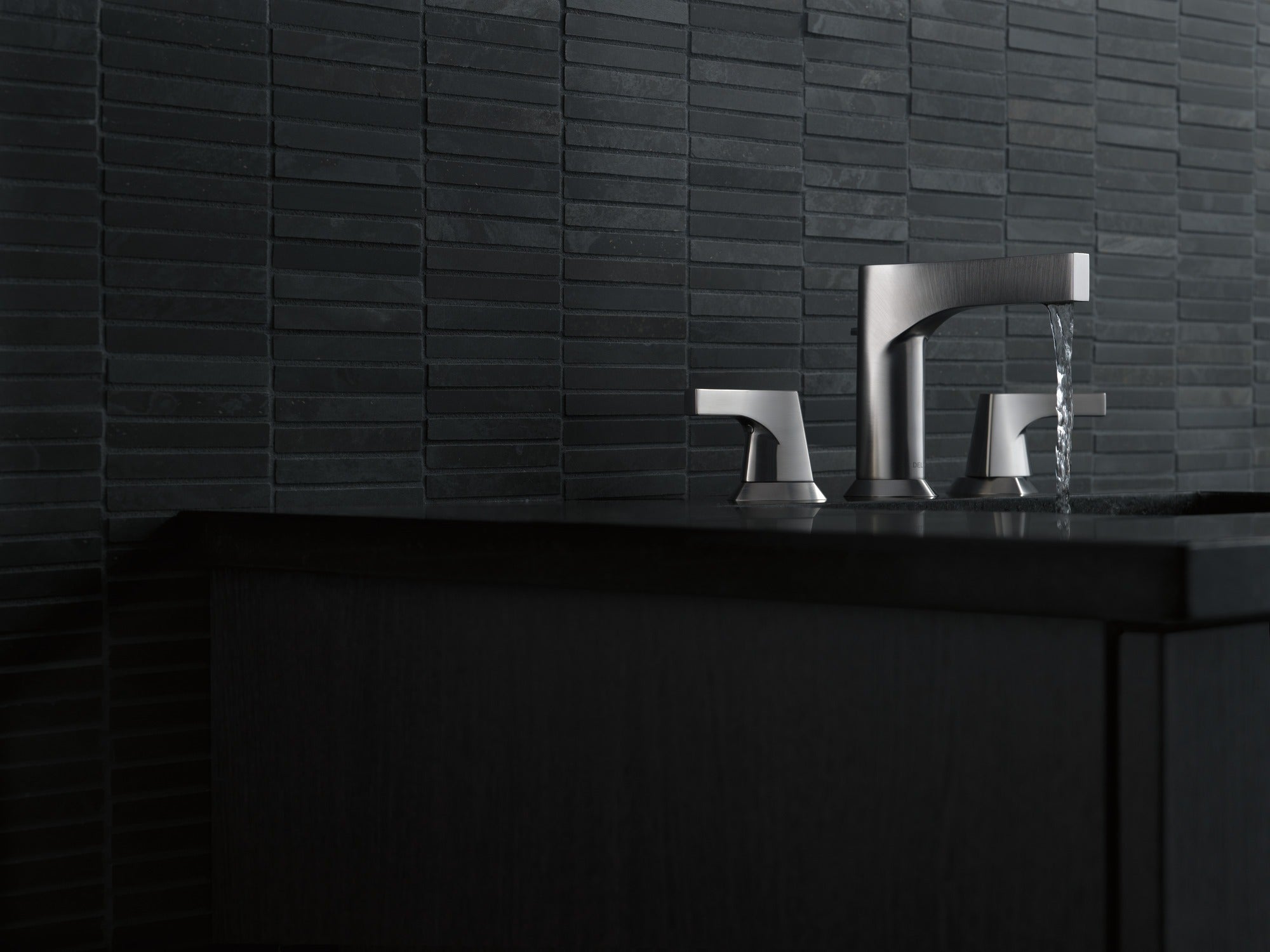 Delta Zura® Two Handle Widespread Bathroom Faucet