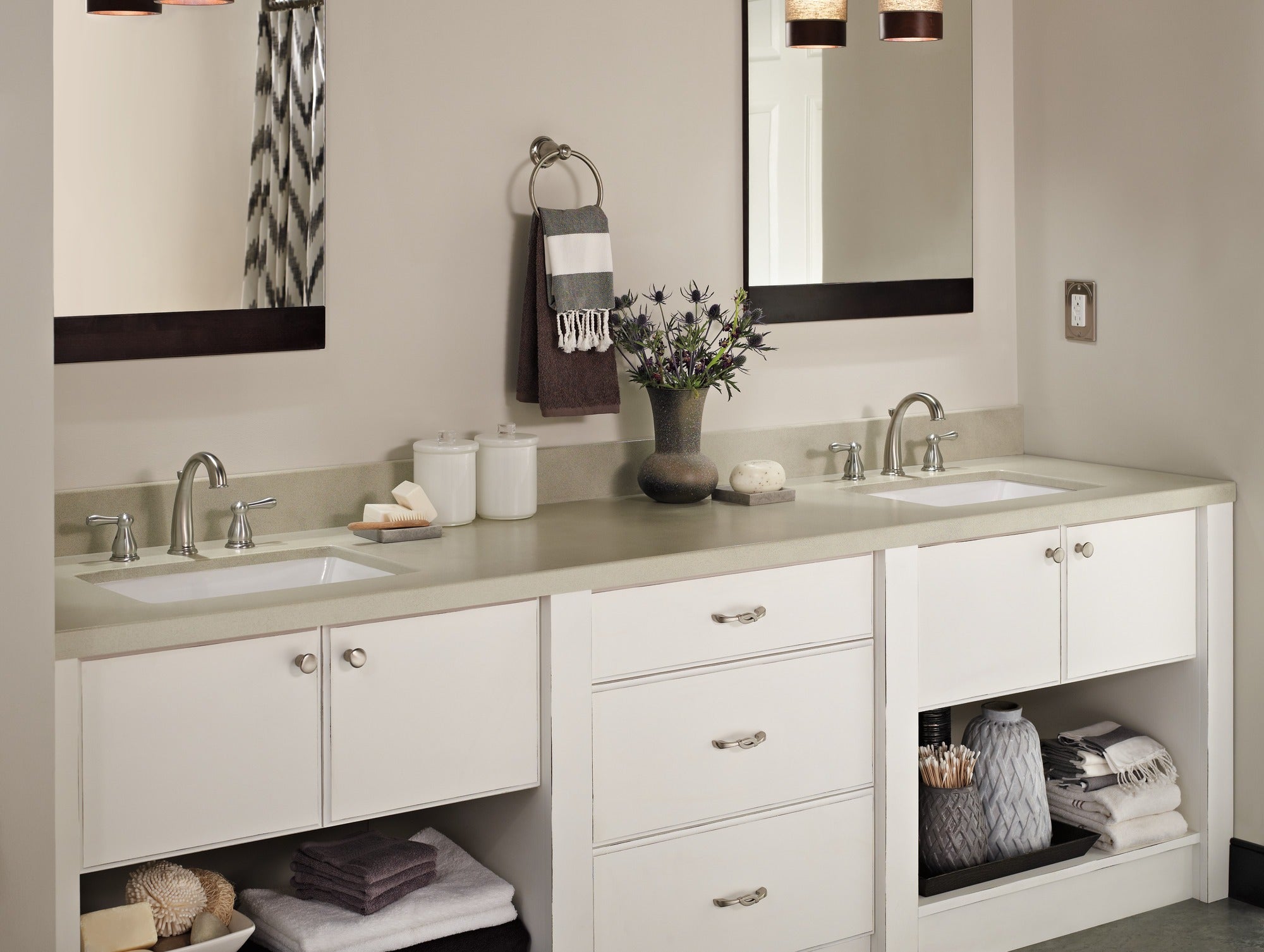 Delta Leland® Metal Lever Handle Set - 2H Bathroom