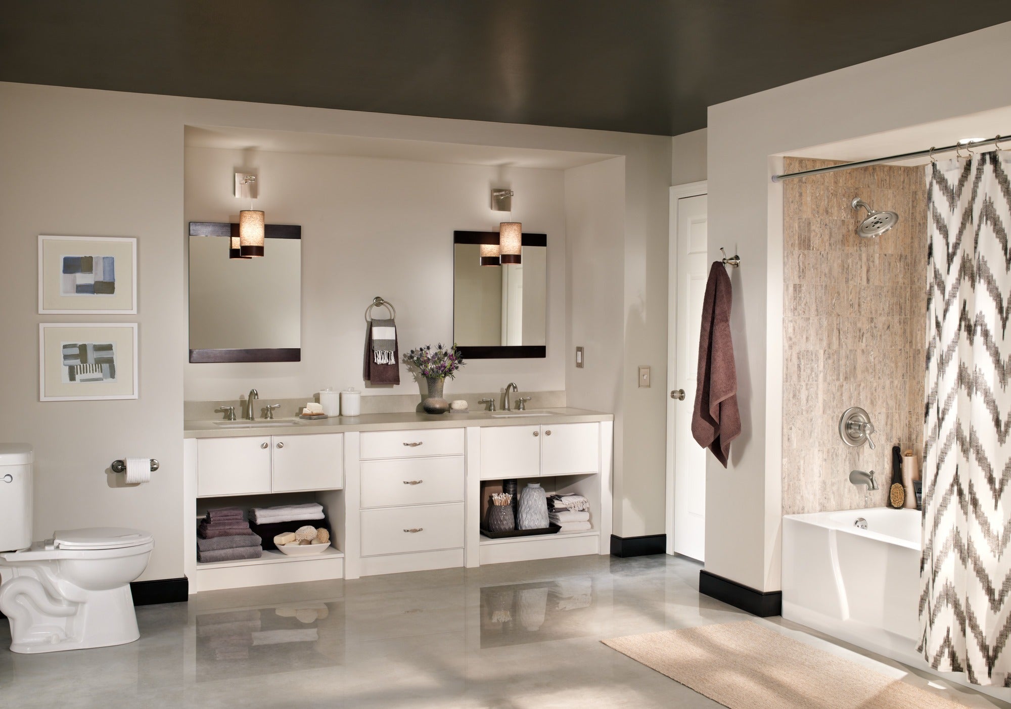 Delta Leland® Metal Lever Handle Set - 2H Bathroom