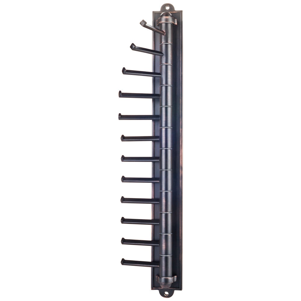 Hardware Resources Cascading 12-Hook Tie Organizer