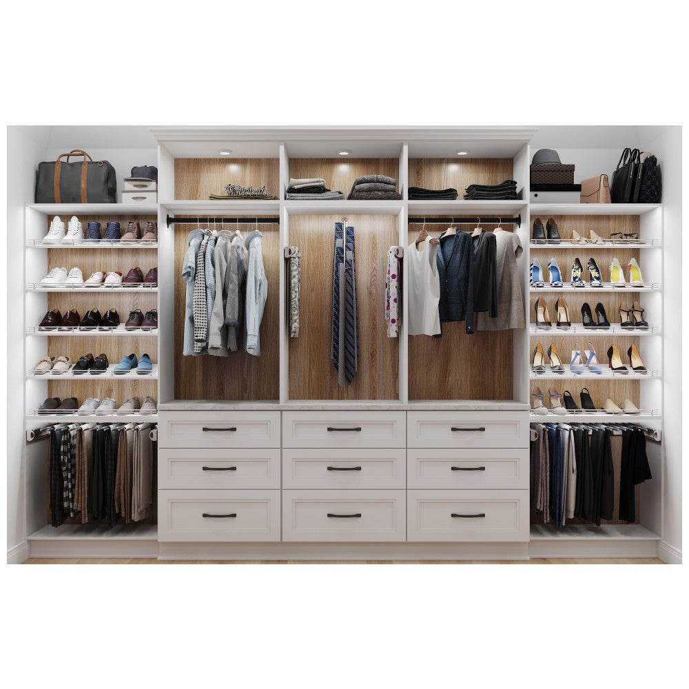 Hardware Resources Cascading 12-Hook Tie Organizer