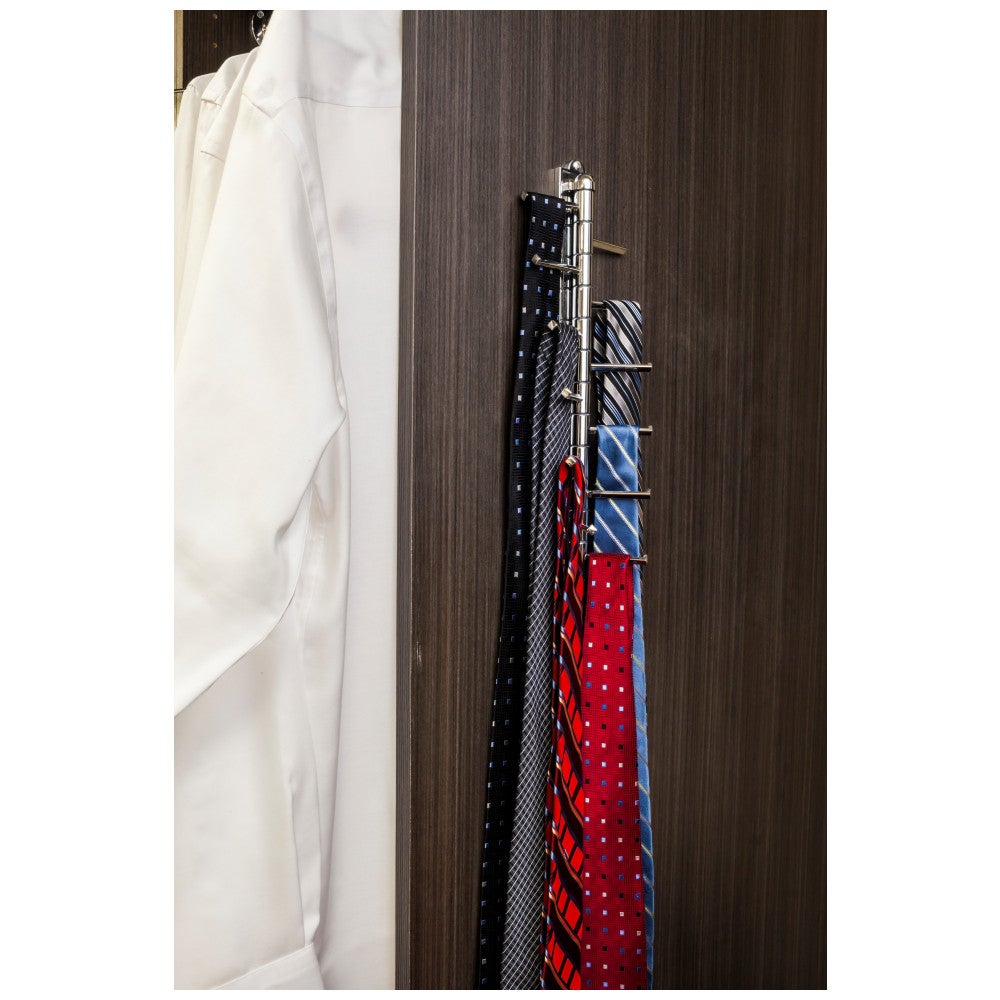 Hardware Resources Cascading 12-Hook Tie Organizer