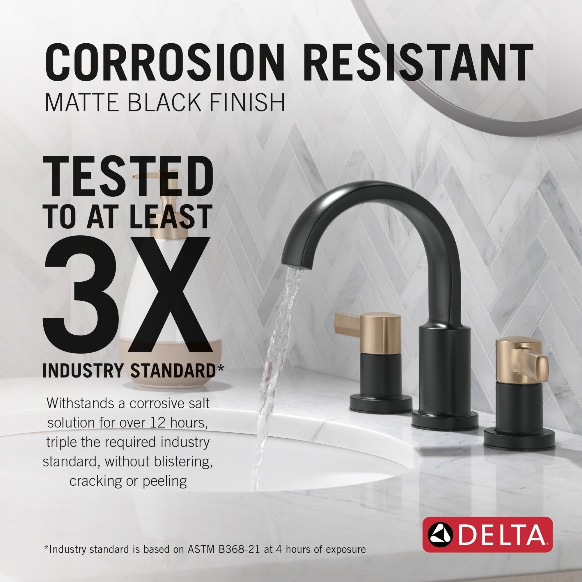 Delta Albion™ Two Handle Widespread Bathroom Faucet