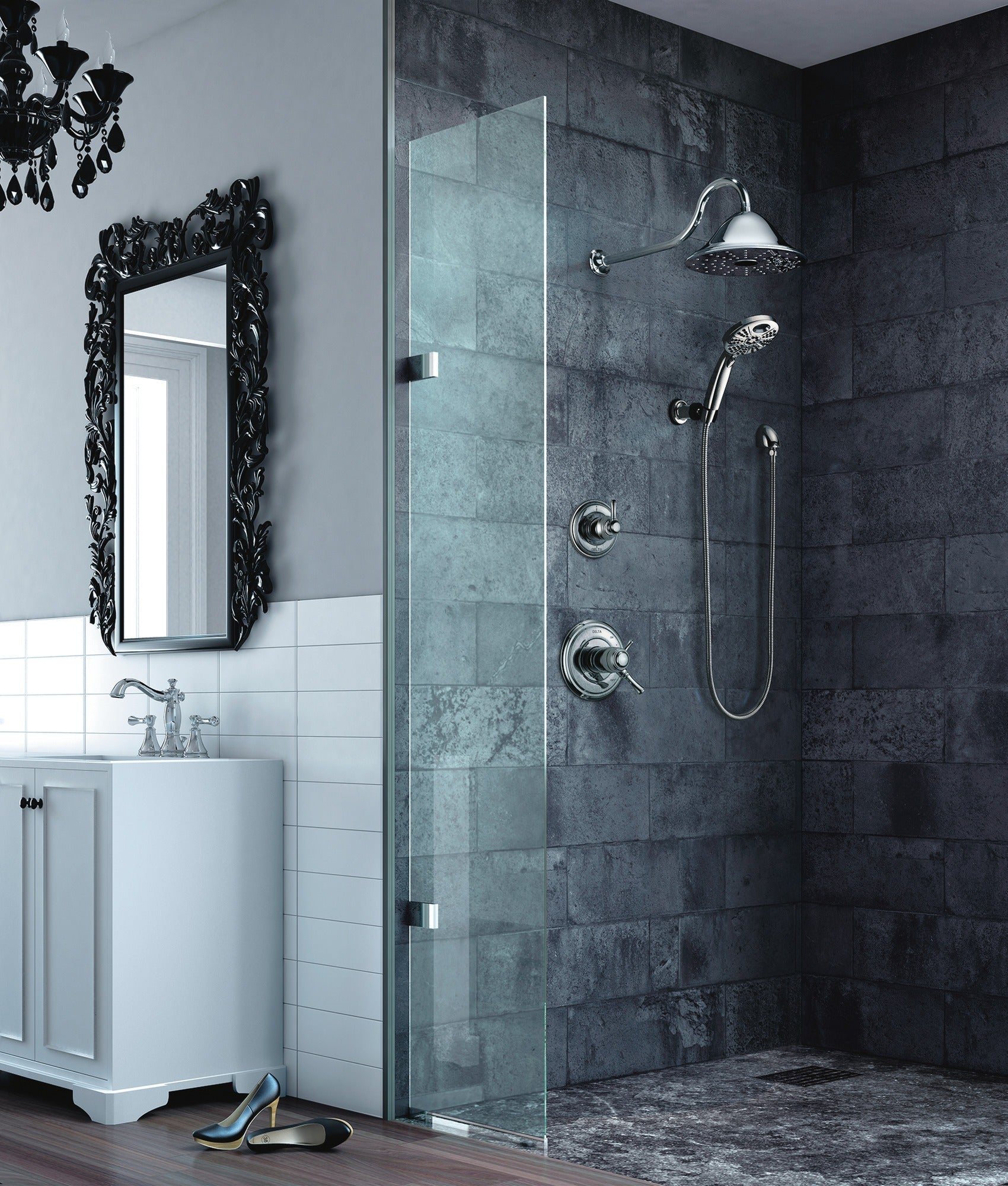 Delta Cassidy® Metal Lever Handle - Transfer Valve