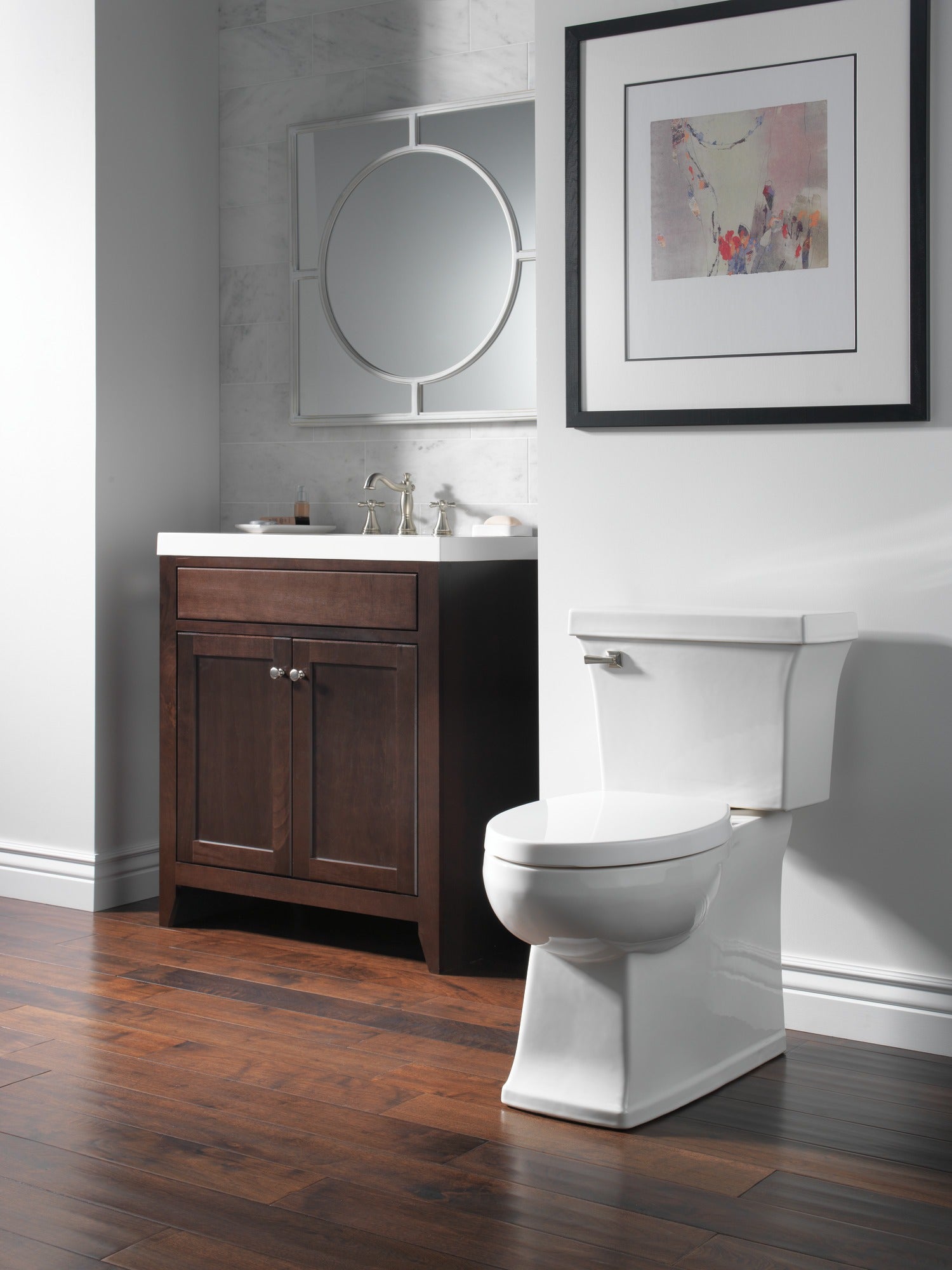 Delta Cassidy® Metal Cross Handle Set - Deck Mount Bathroom & Bidet