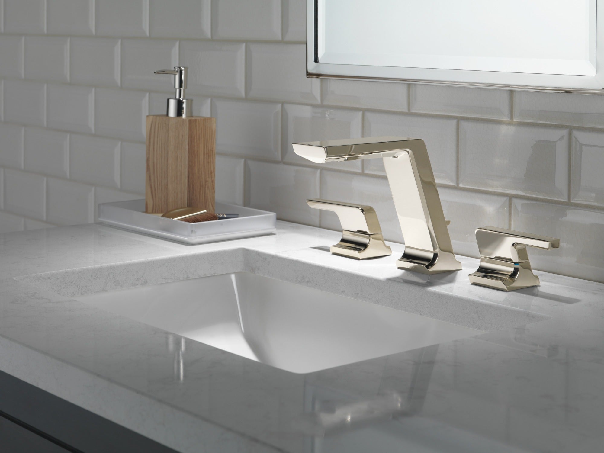 Delta Pivotal® Two Handle Widespread Bathroom Faucet