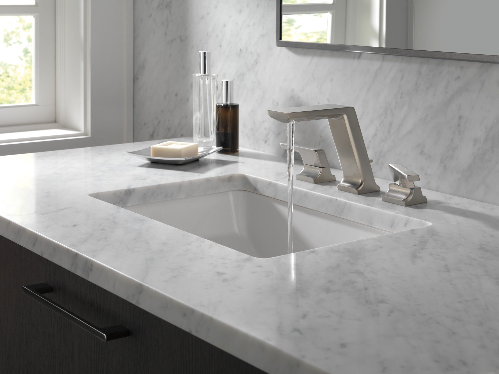 Delta Pivotal® Two Handle Widespread Bathroom Faucet