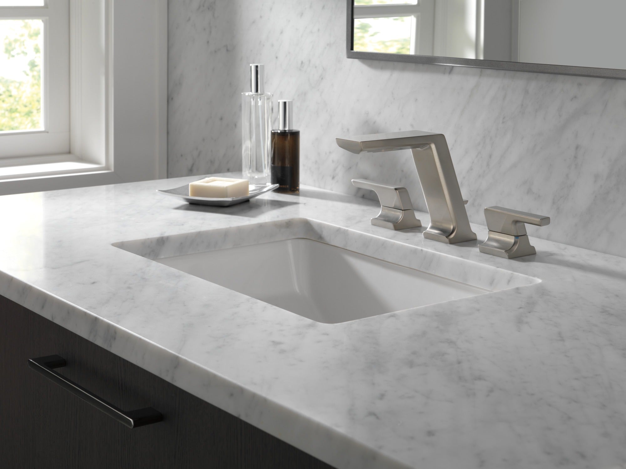 Delta Pivotal® Two Handle Widespread Bathroom Faucet