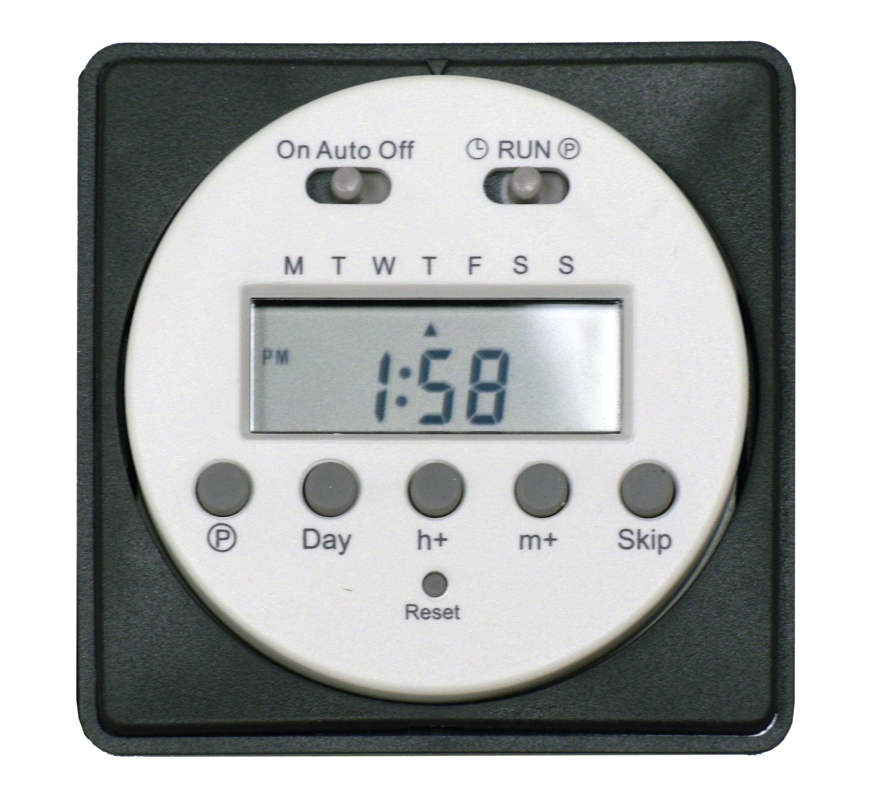 Amerec D24/7 Digital Time Clock – 24 Hour / 7 Day with Battery Backup