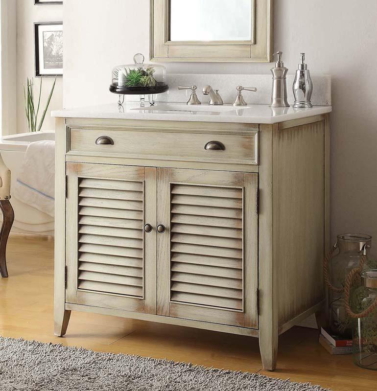 Chans Furniture CF-28324 36" Abbeville Bathroom Sink Vanity - Benton Collection