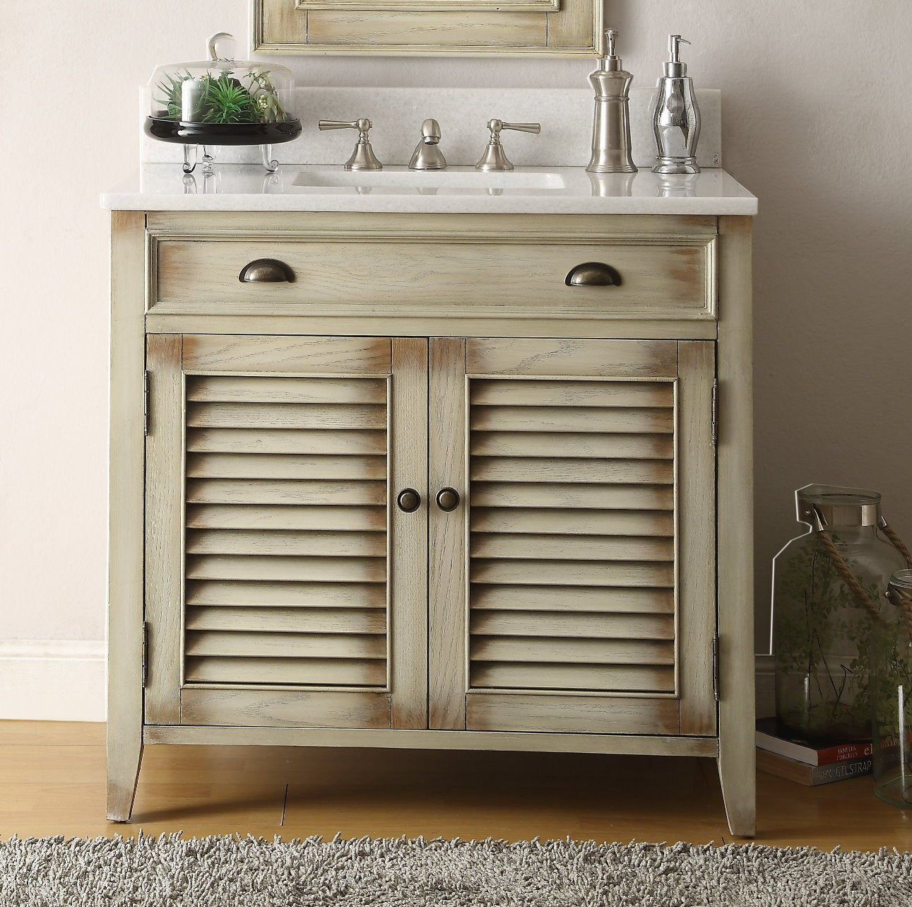 Chans Furniture CF-28324 36" Abbeville Bathroom Sink Vanity - Benton Collection
