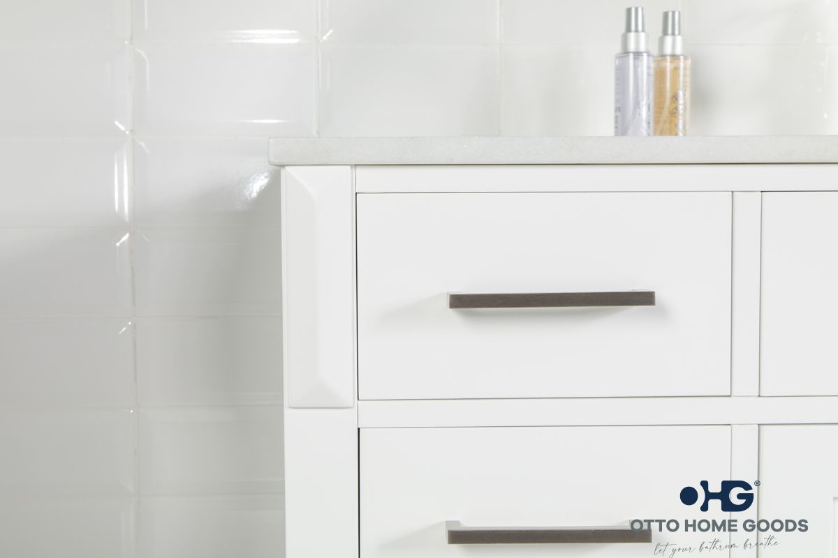 Fawna 48" White Bathroom Cabinet