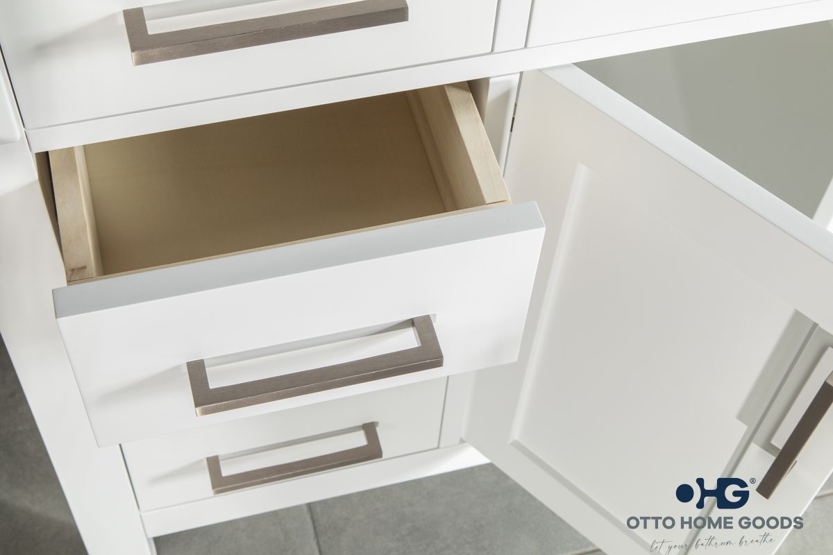 Fawna 48" White Bathroom Cabinet