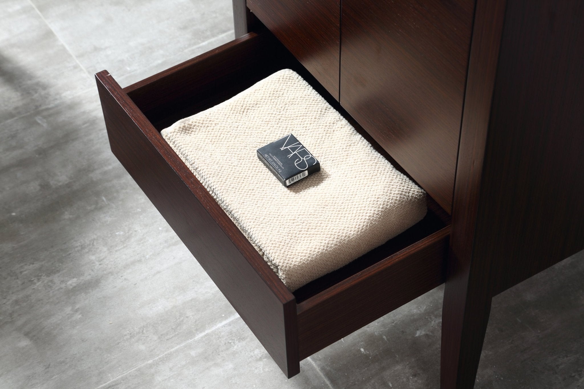 Chans Furniture CL-409WE36-ZI 36" Tennant Brand Adagio Wenge Finish Bathroom Sink Vanity