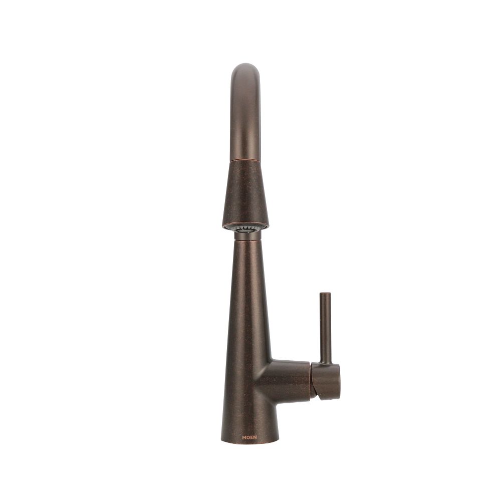 Sleek One-Handle Pulldown Bar Faucet