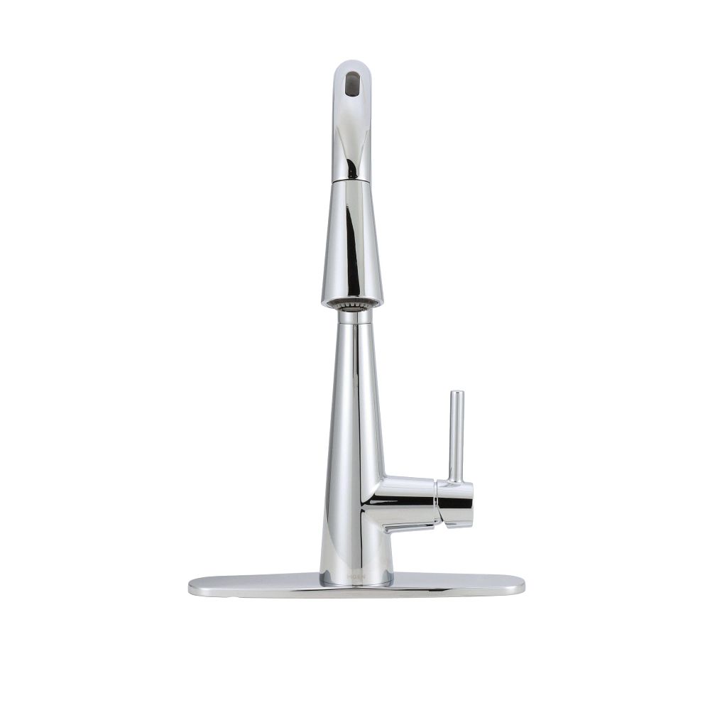 Sleek Smart Pulldown Touchless Kitchen Faucet