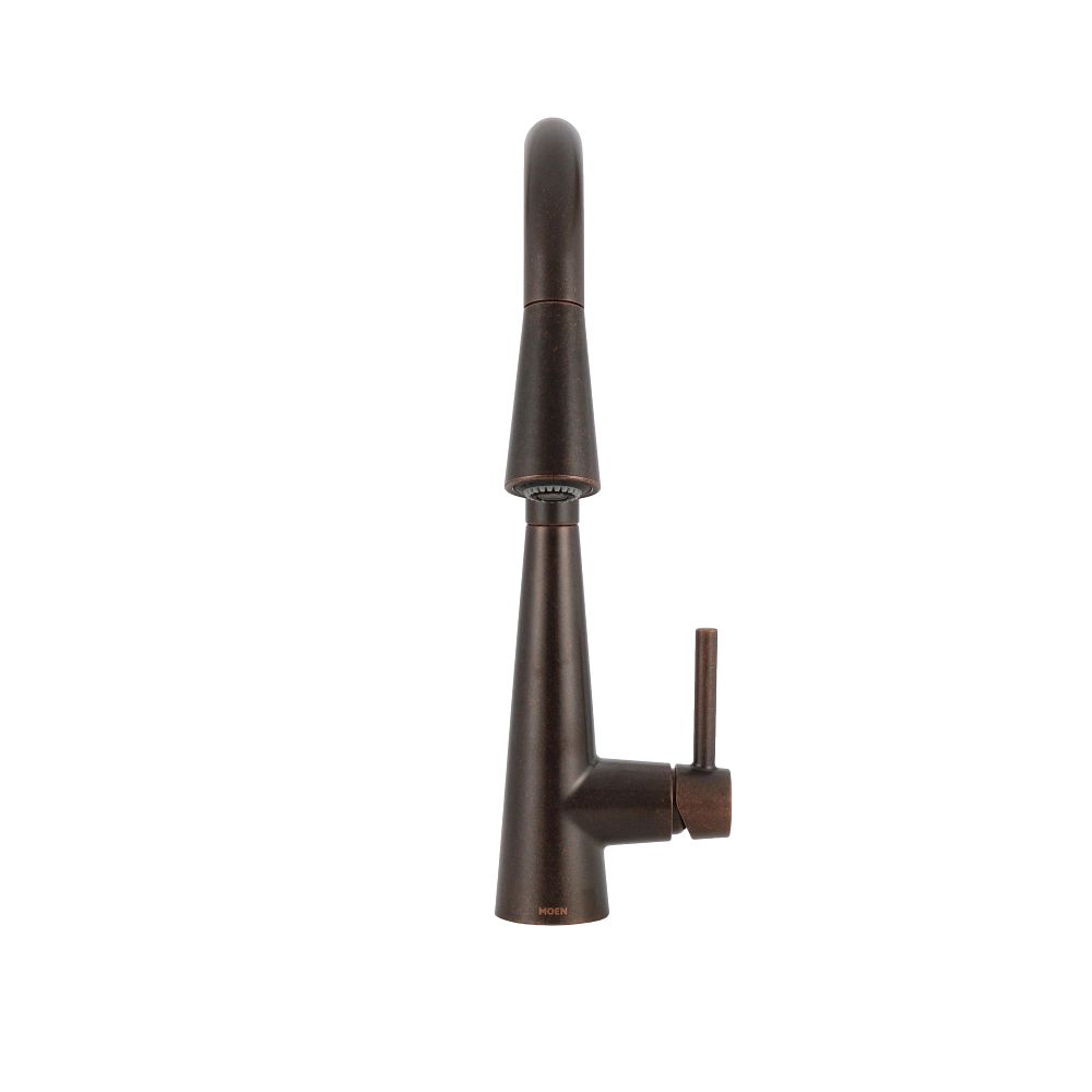 Sleek One-Handle High Arc Pulldown Kitchen Faucet