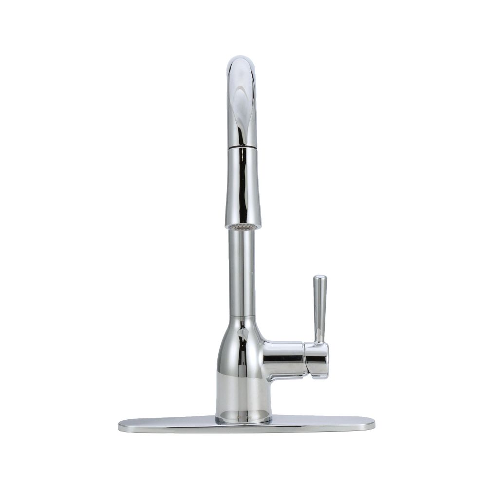 Adler One-Handle High Arc Pulldown Kitchen Faucet