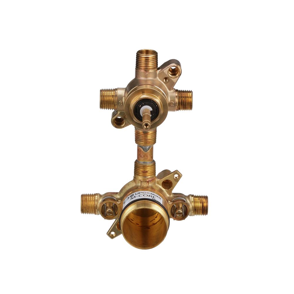 M-CORE Transfer 1/2" Cc/ips Connection Includes Pressure Balancing Stops Volume Control