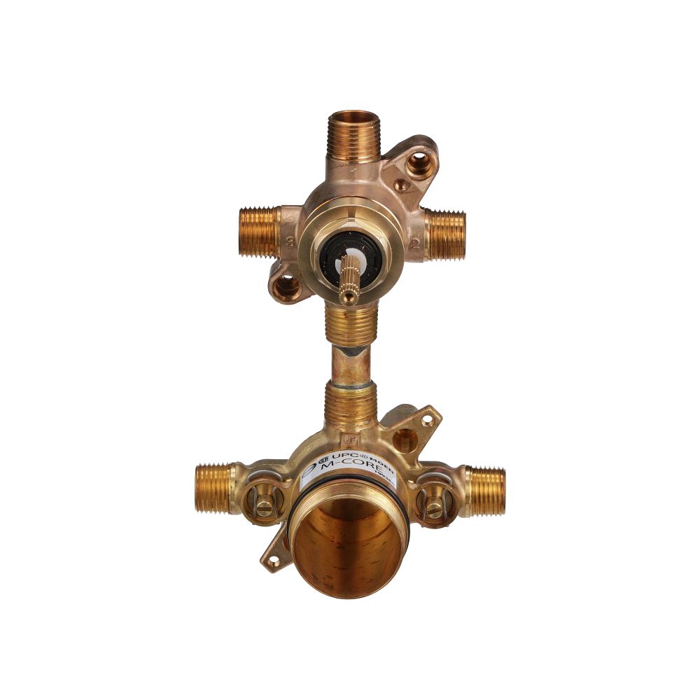 M-CORE Transfer 1/2" Cc/ips Connection Includes Pressure Balancing Stops Volume Control