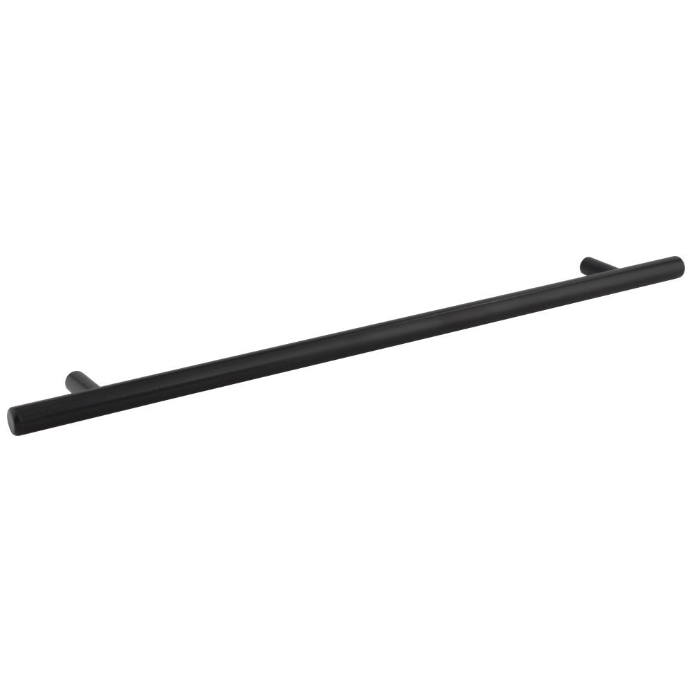 Hardware Resources 96 mm Center-to-Center Hollow Matte Black Stainless Steel Naples Cabinet Bar Pull