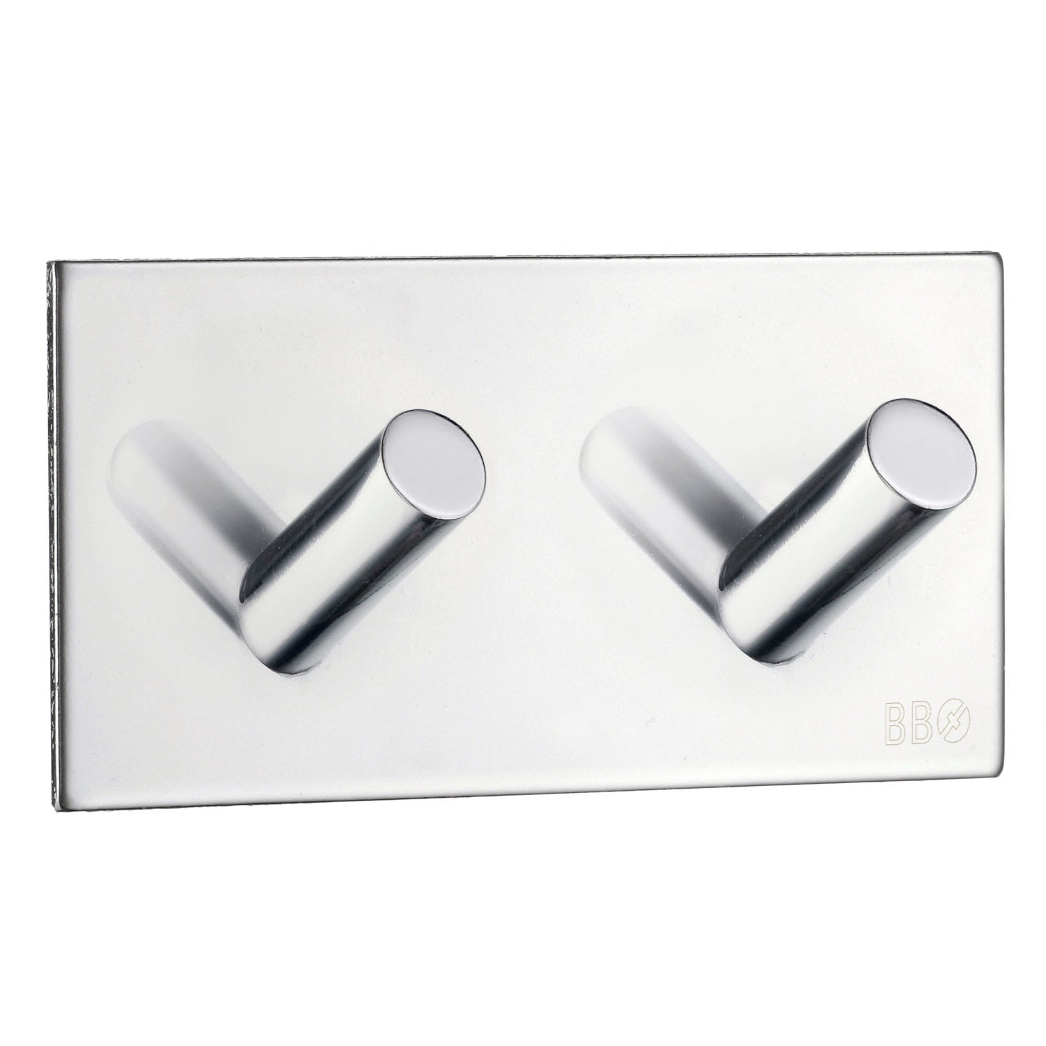 BESLAGSBODEN - Design Double Hook, Self-adhesive