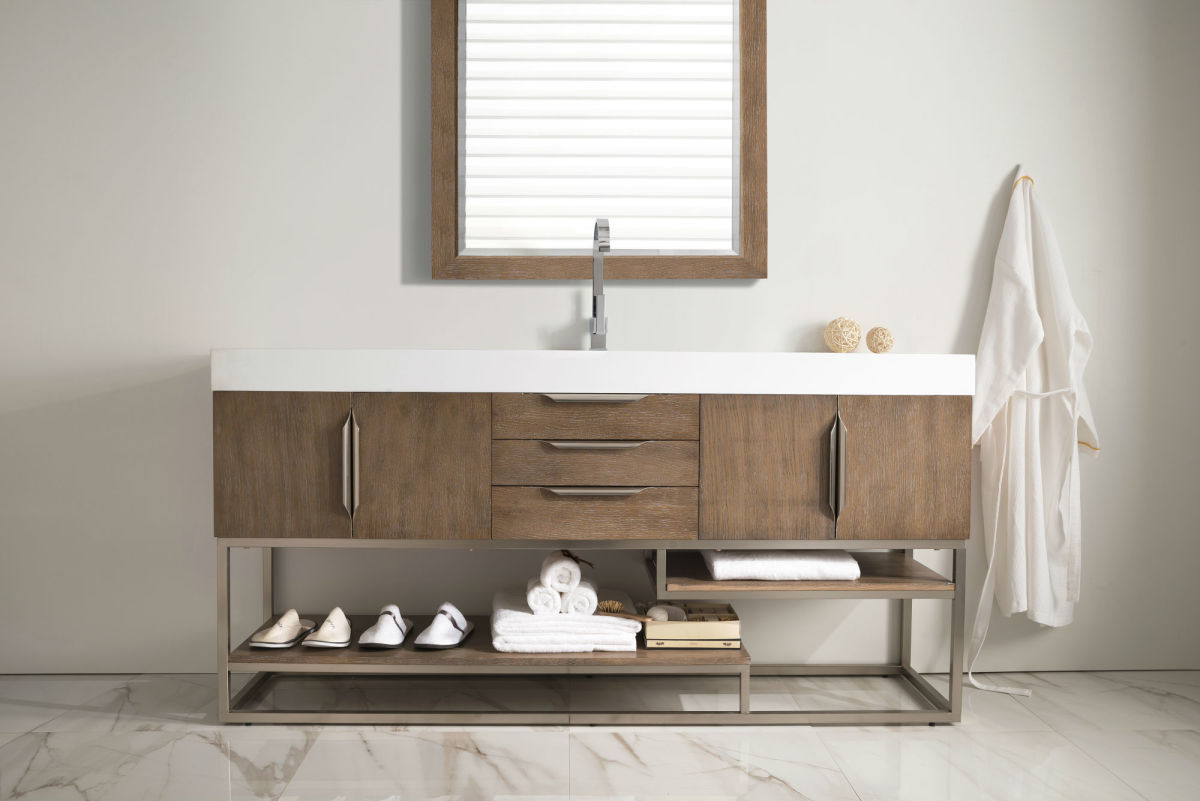Columbia 72" Single Vanity Cabinet