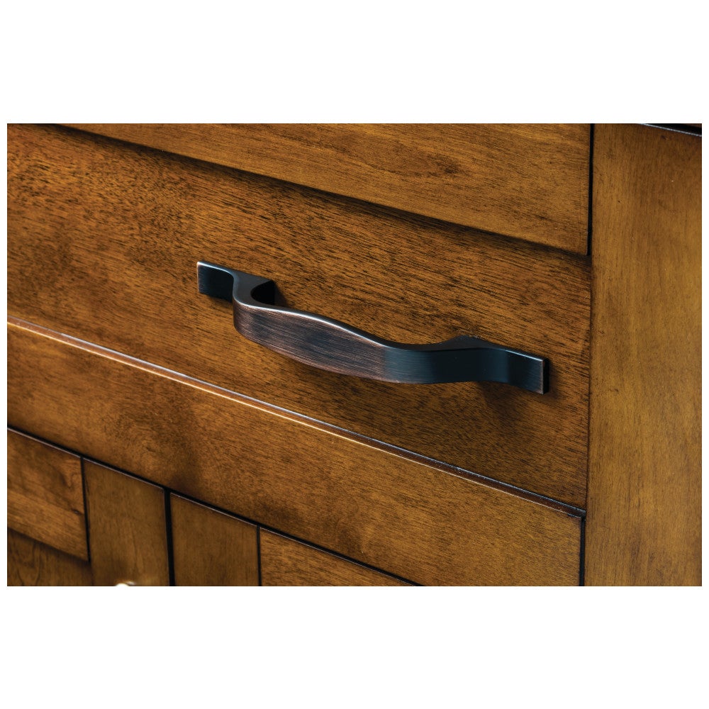 Hardware Resources 96 mm Center-to-Center Satin Nickel Square Cosgrove Cabinet Pull