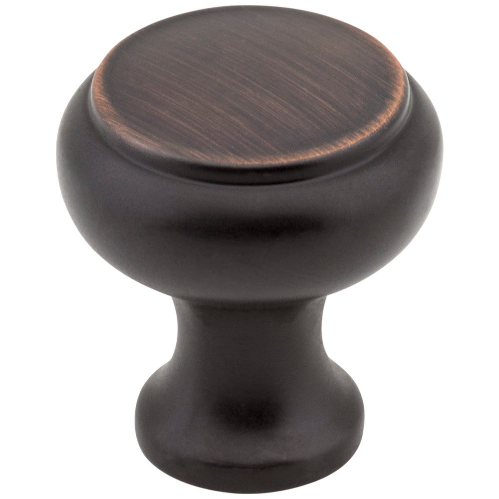 Hardware Resources 1-3/16" Diameter Satin Nickel Button Westbury Cabinet Knob