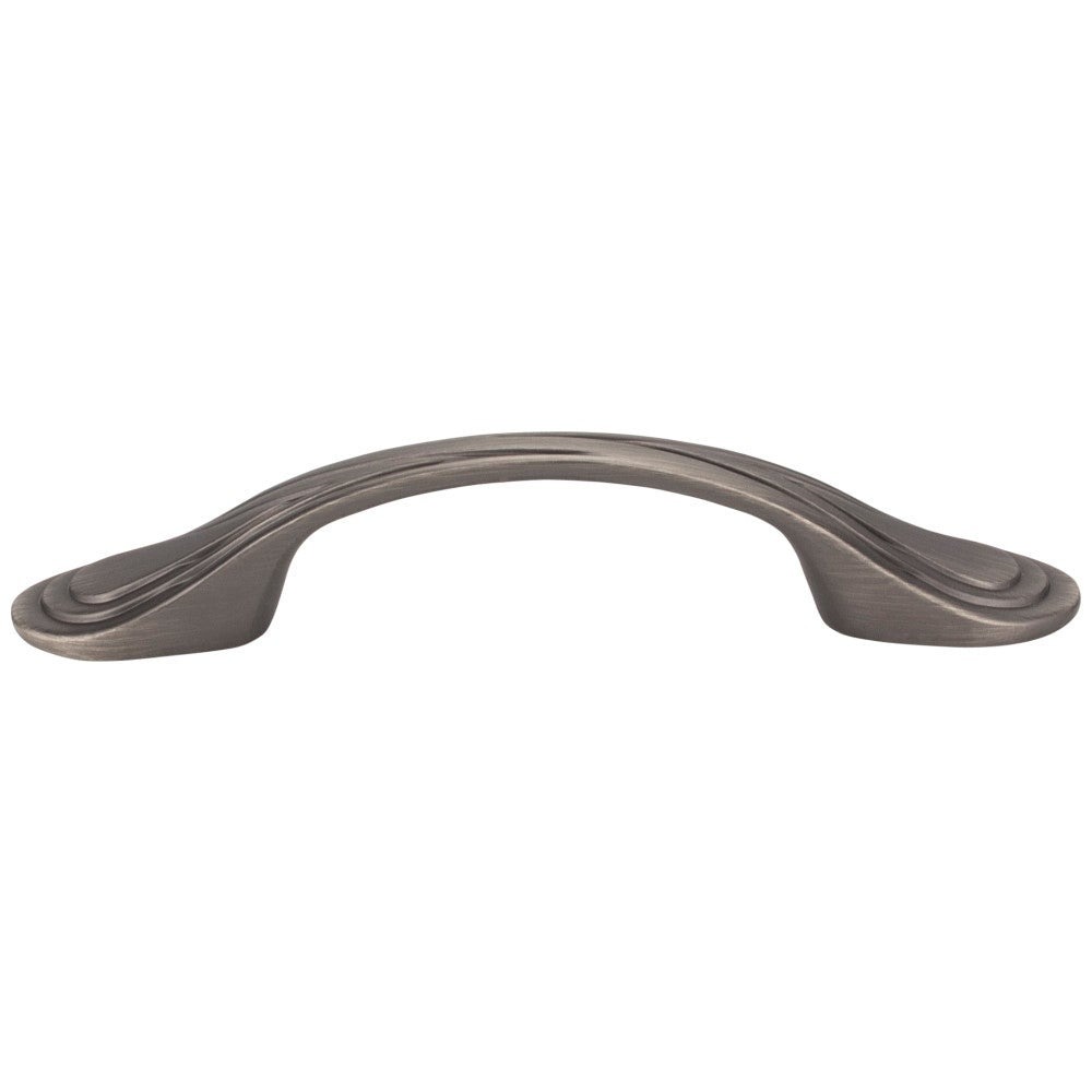 Hardware Resources 3" Center-to-Center Satin Nickel Westbury Cabinet Pull