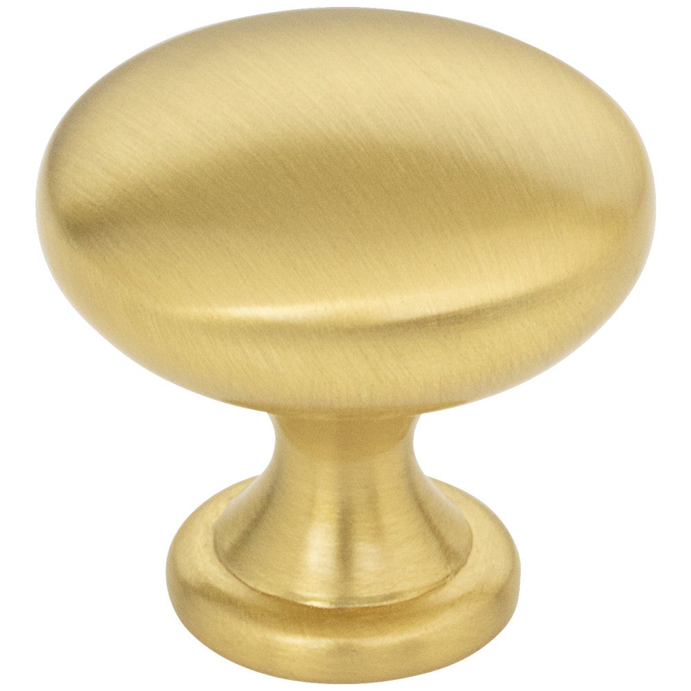 Hardware Resources 1-3/16" Diameter Satin Nickel Madison Cabinet Mushroom Knob