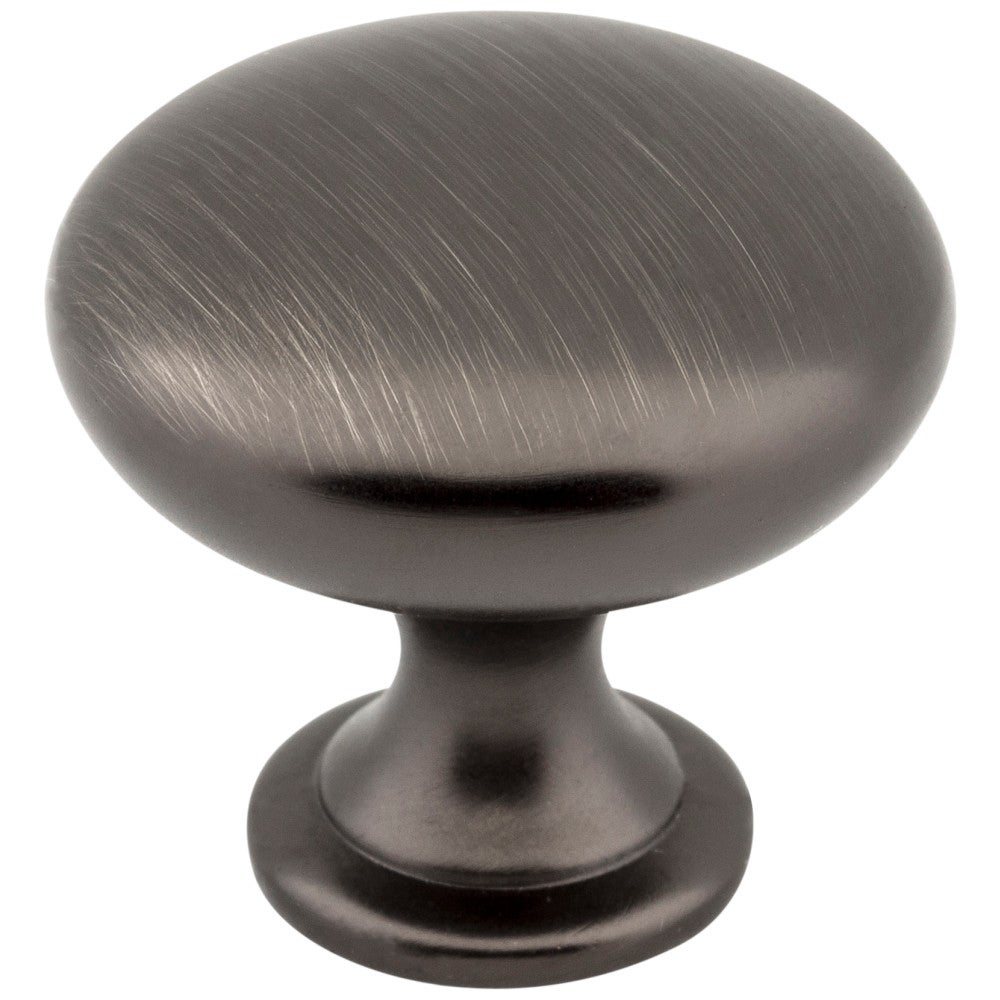 Hardware Resources 1-3/16" Diameter Satin Nickel Madison Cabinet Mushroom Knob