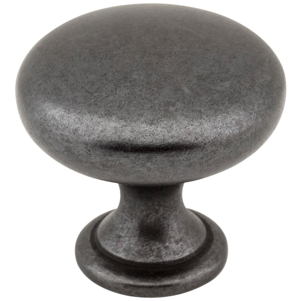 Hardware Resources 1-3/16" Diameter Satin Nickel Madison Cabinet Mushroom Knob
