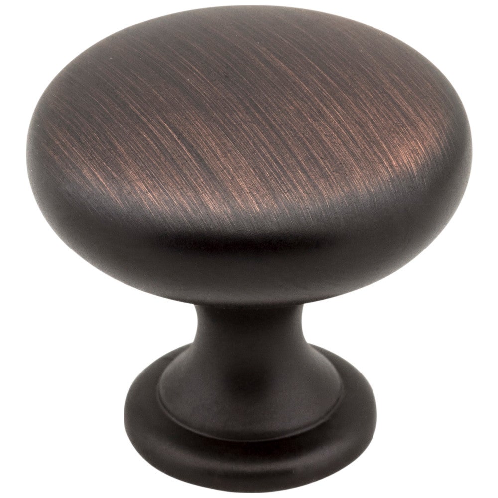Hardware Resources 1-3/16" Diameter Satin Nickel Madison Cabinet Mushroom Knob
