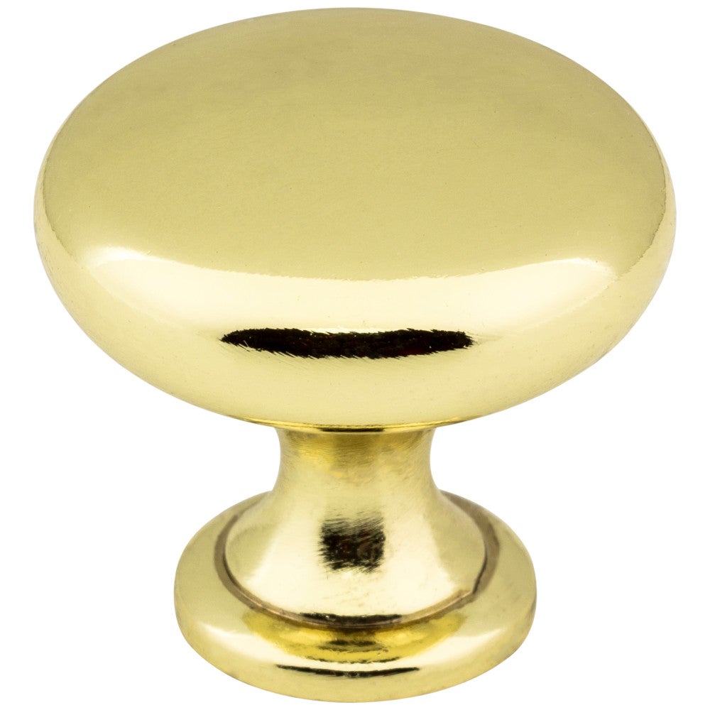 Hardware Resources 1-3/16" Diameter Satin Nickel Madison Cabinet Mushroom Knob