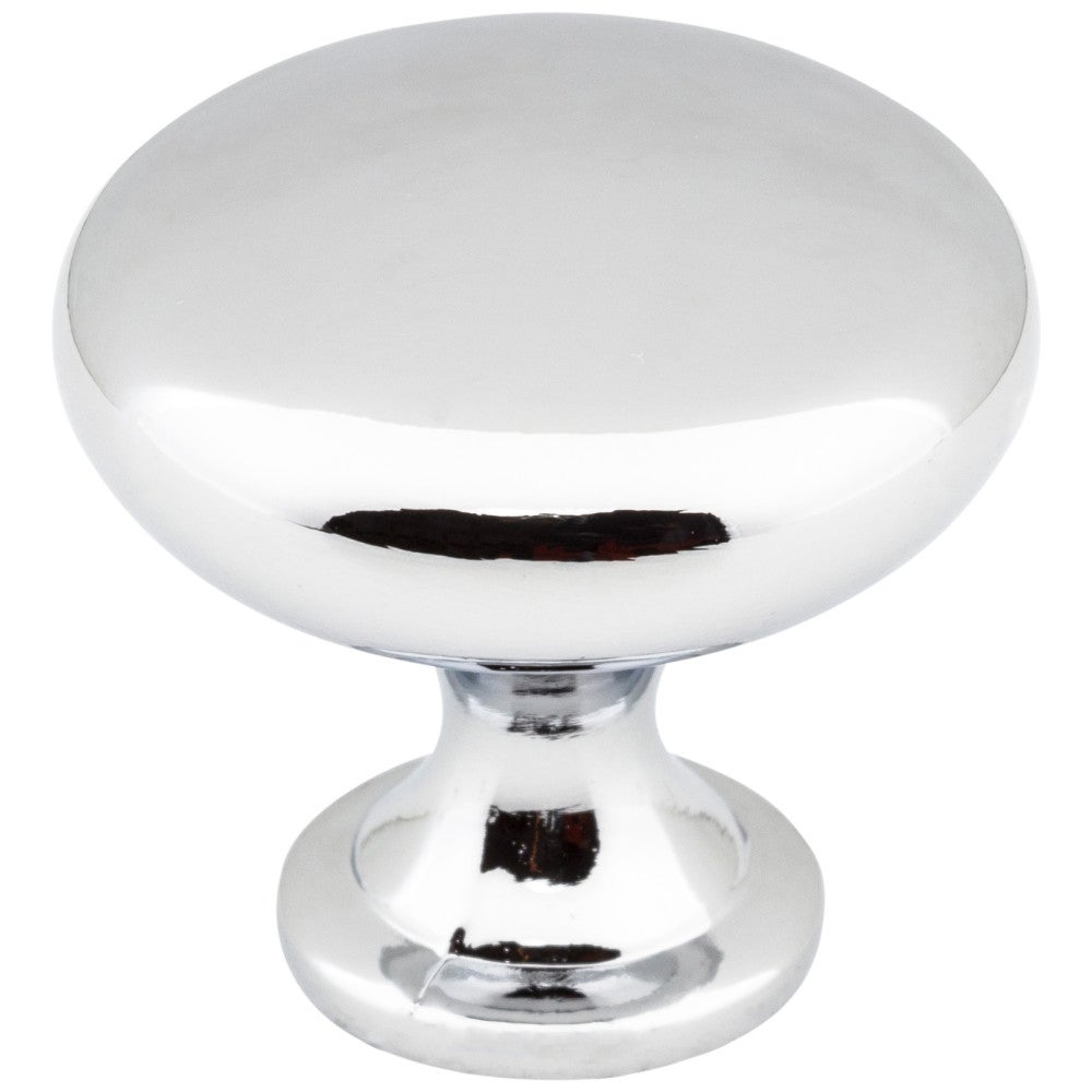 Hardware Resources 1-3/16" Diameter Satin Nickel Madison Cabinet Mushroom Knob